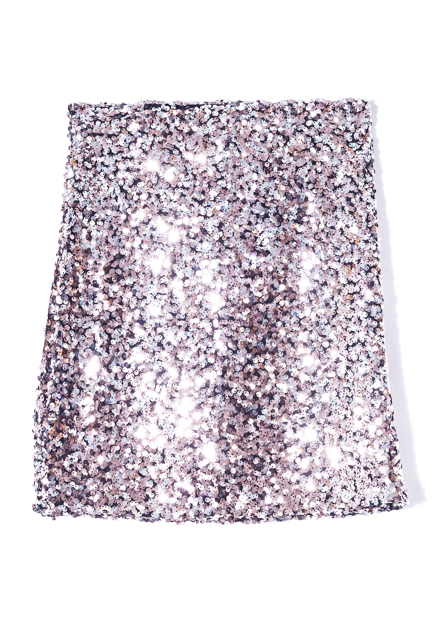 Short glitter skirt