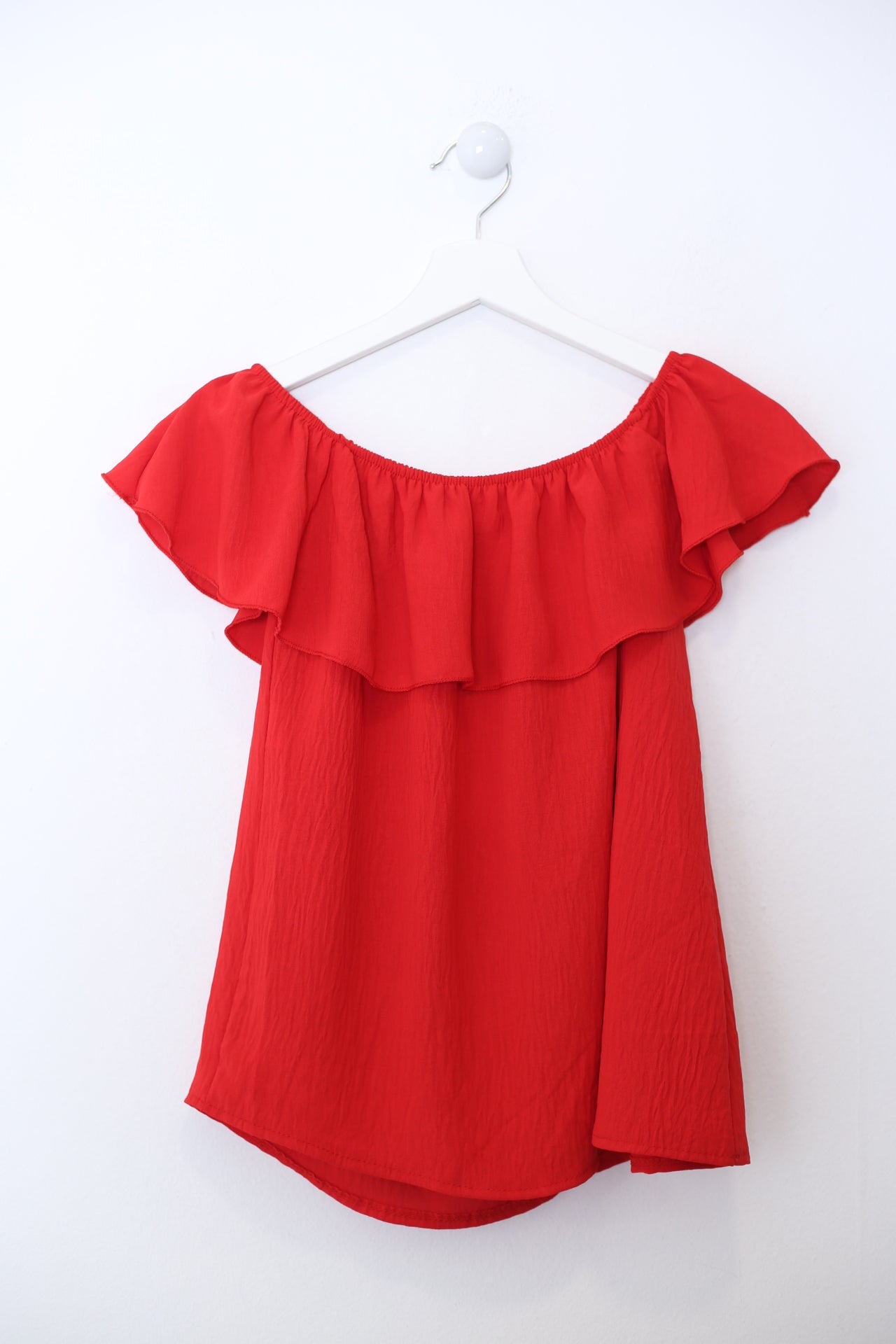 Blusa volante fluida