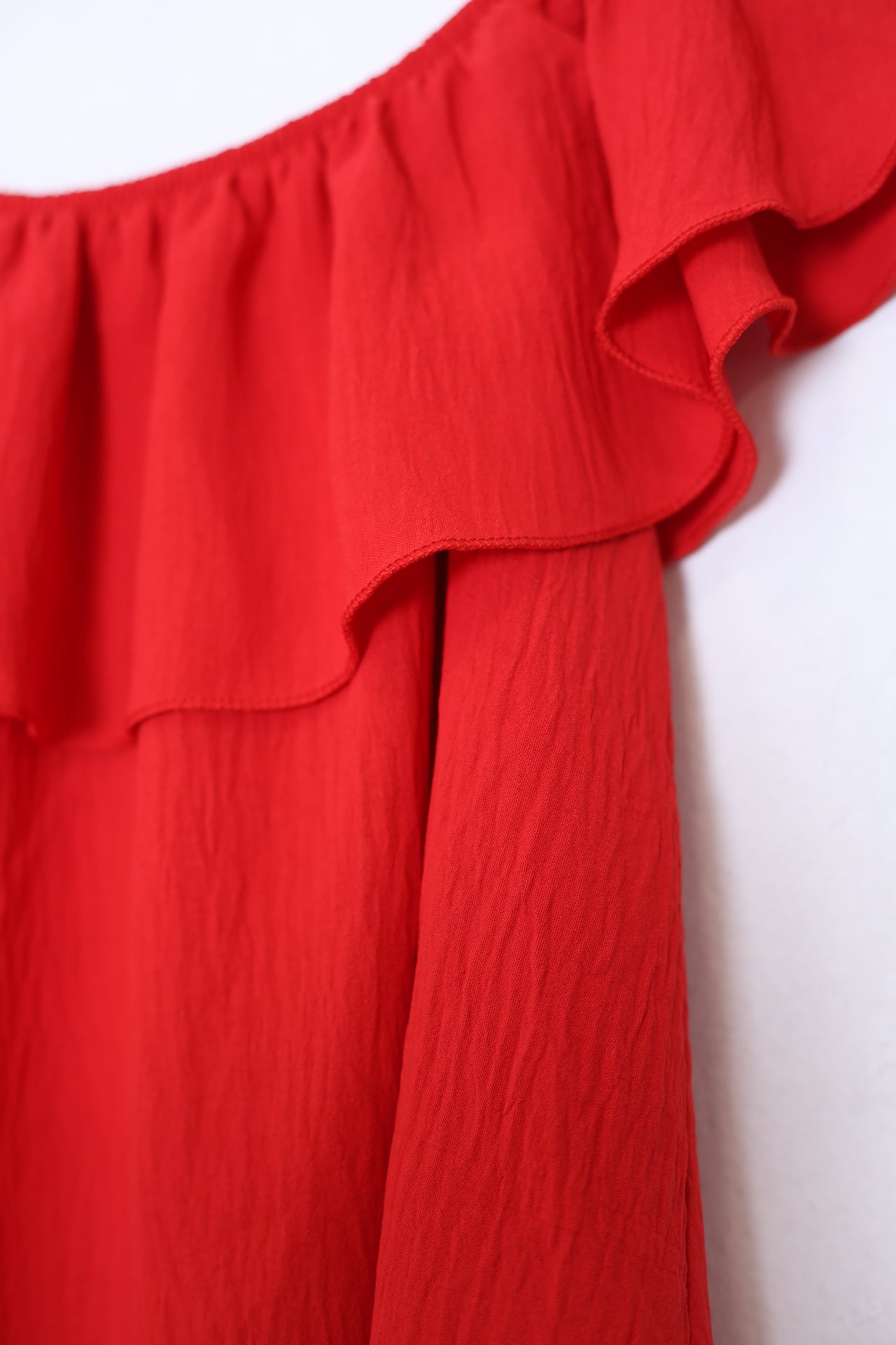 Blusa volante fluida