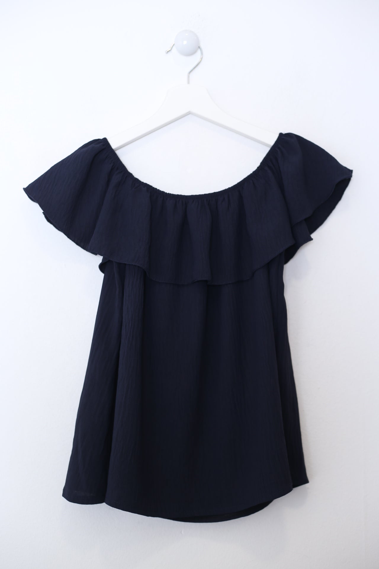 Blusa volante fluida