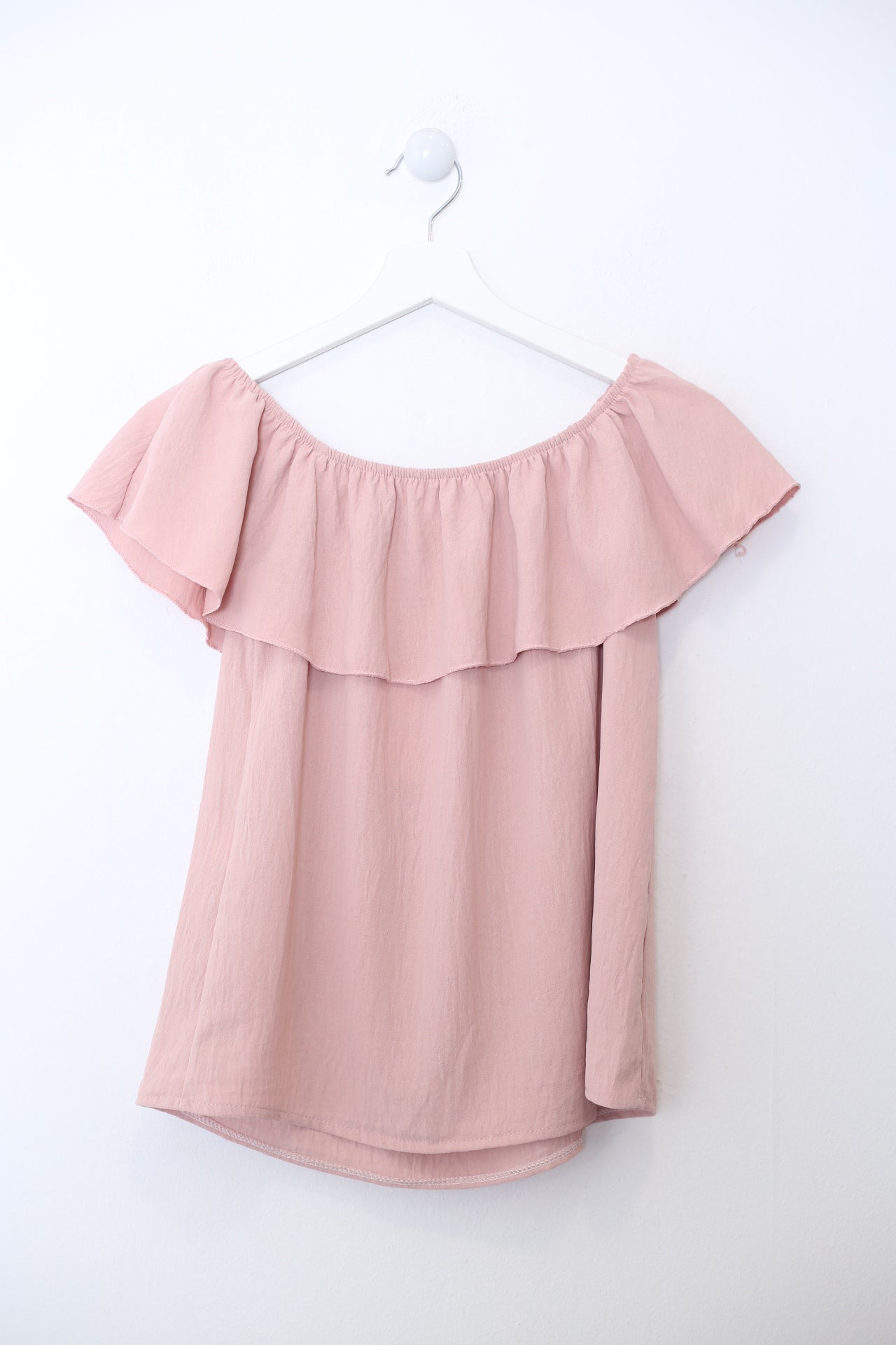 Blusa volante fluida