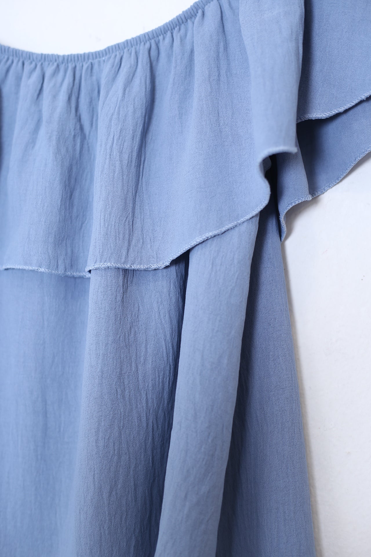 Blusa volante fluida
