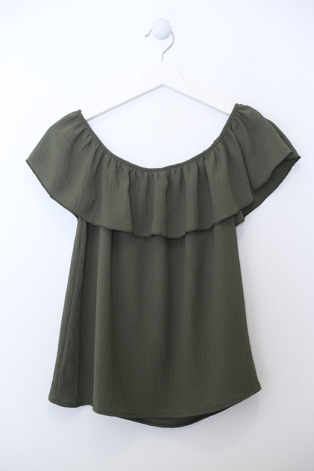 Blusa volante fluida