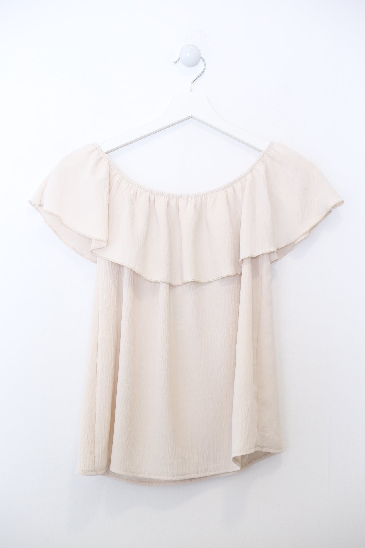 Blusa volante fluida