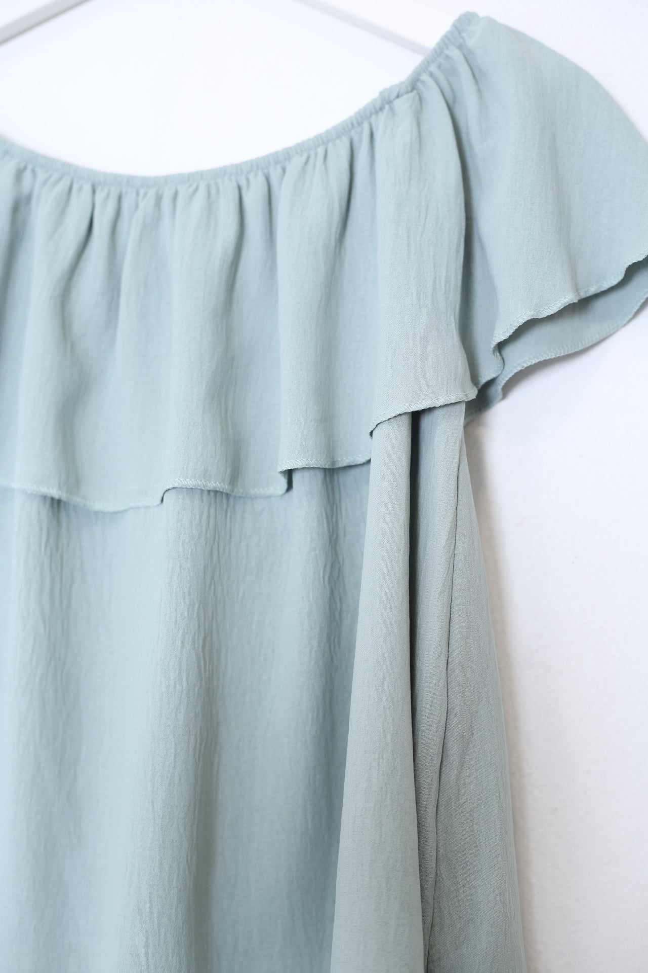 Blusa volante fluida