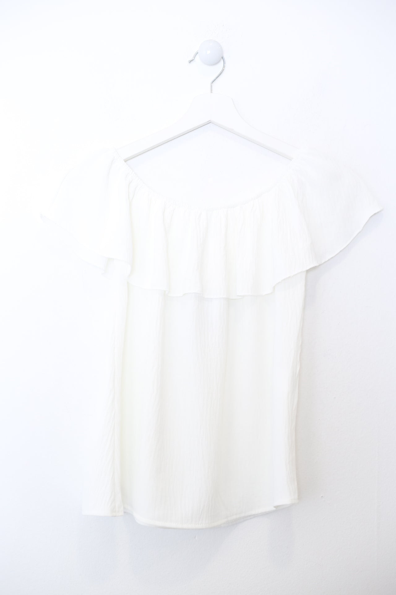 Blusa volante fluida