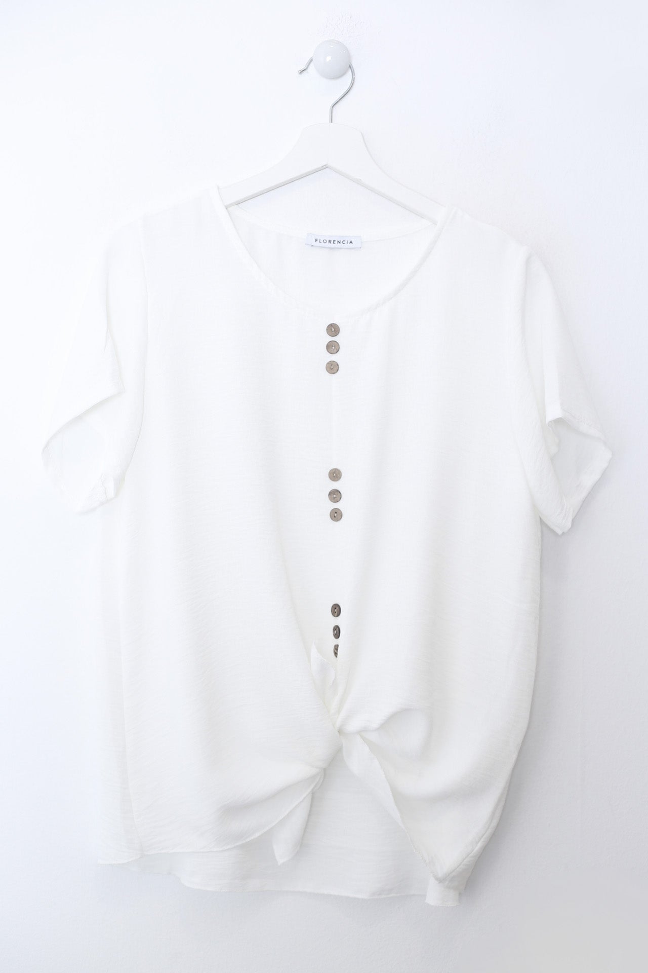 Blusa botones fluida