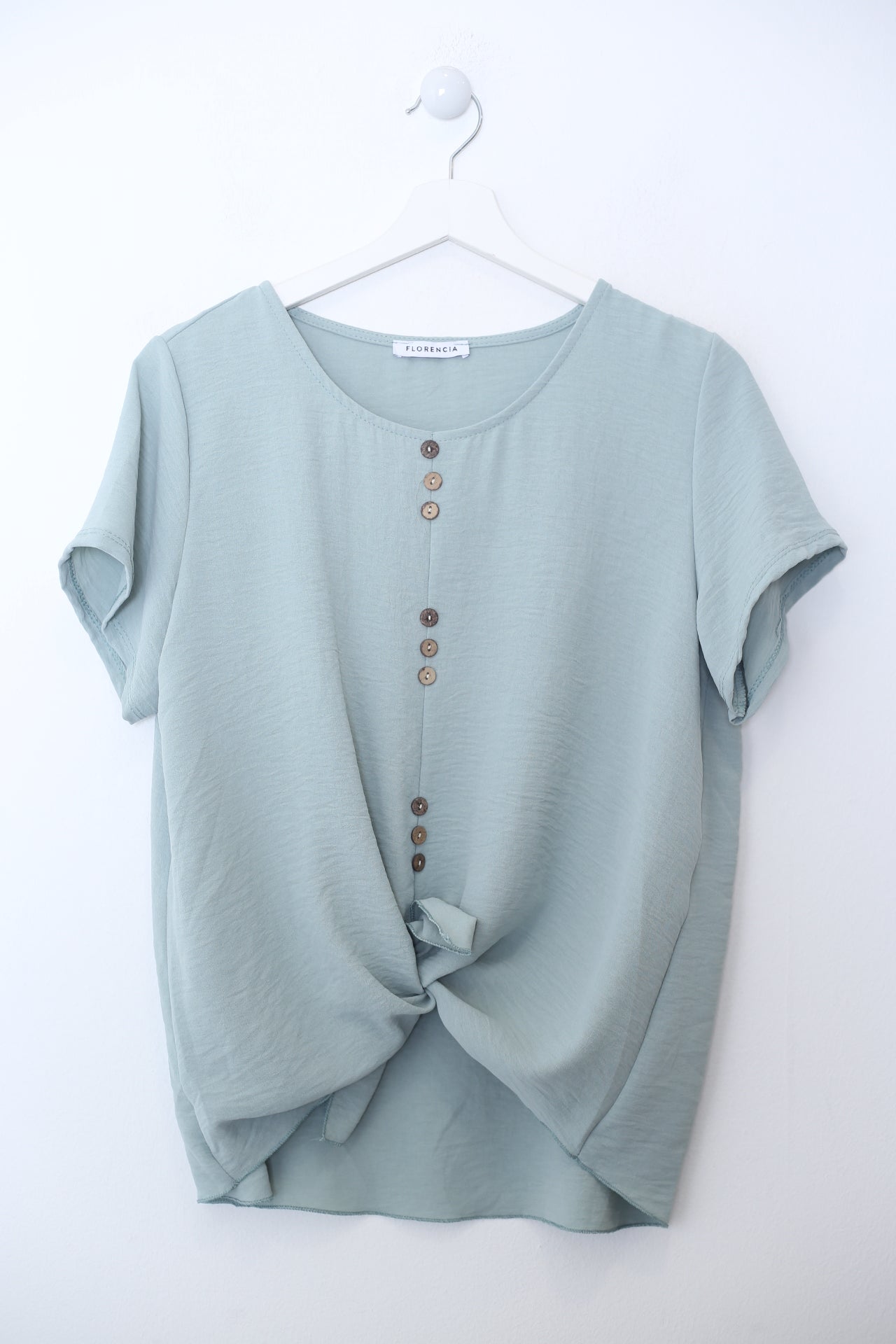 Blusa botones fluida