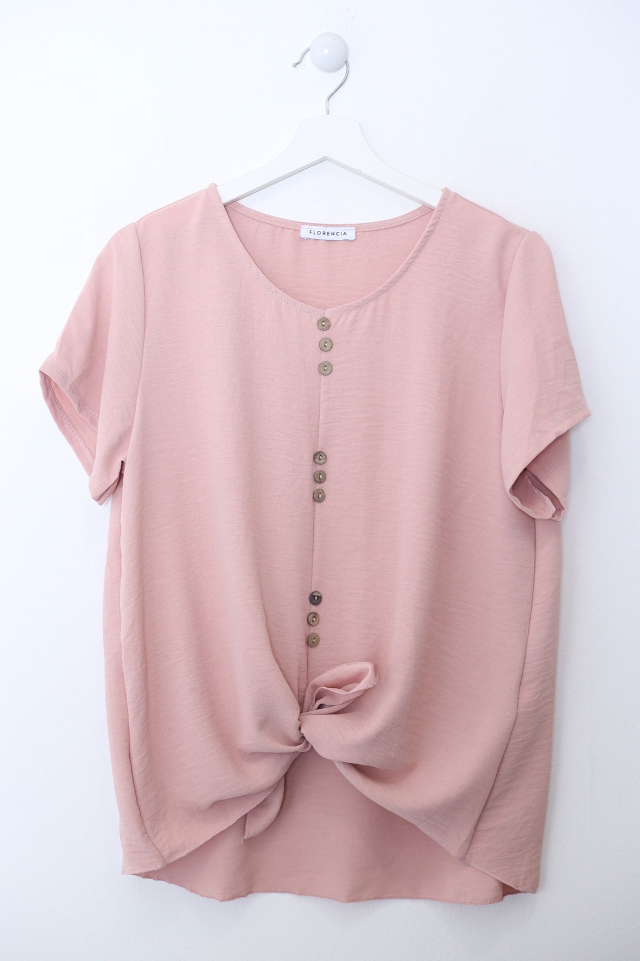 Blusa botones fluida