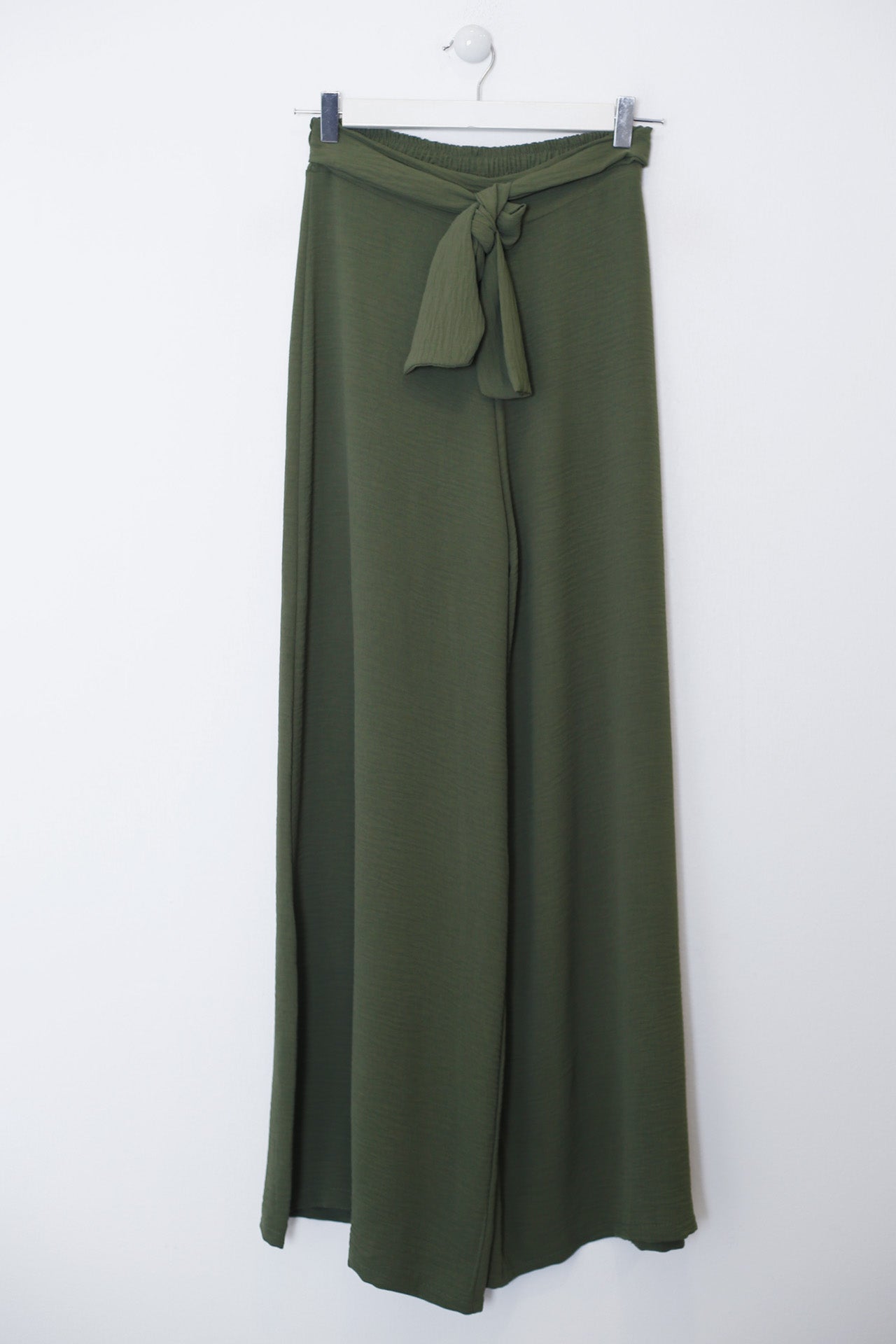 Pantalones fluidos lazo