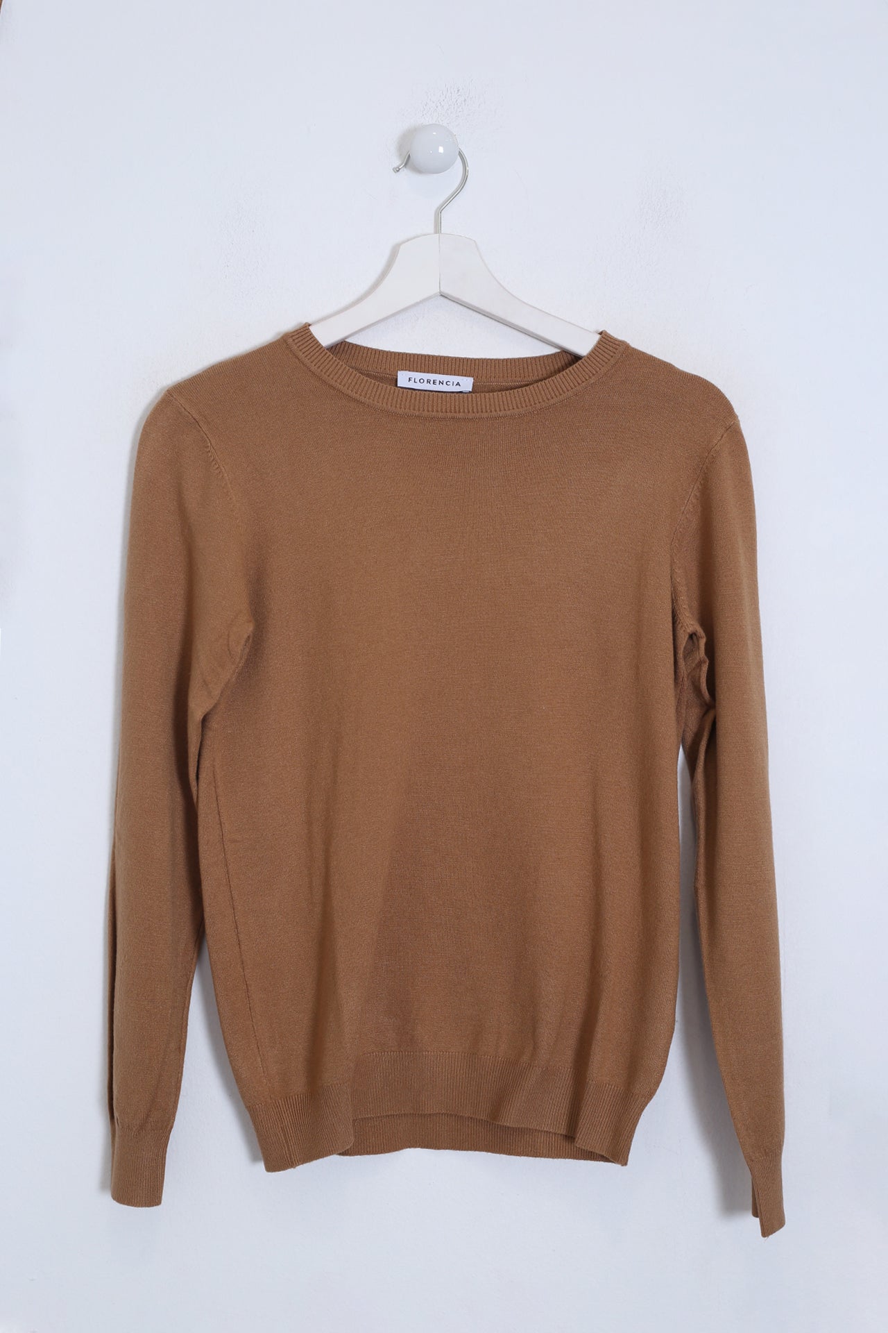 Jersey básico cuello redondo