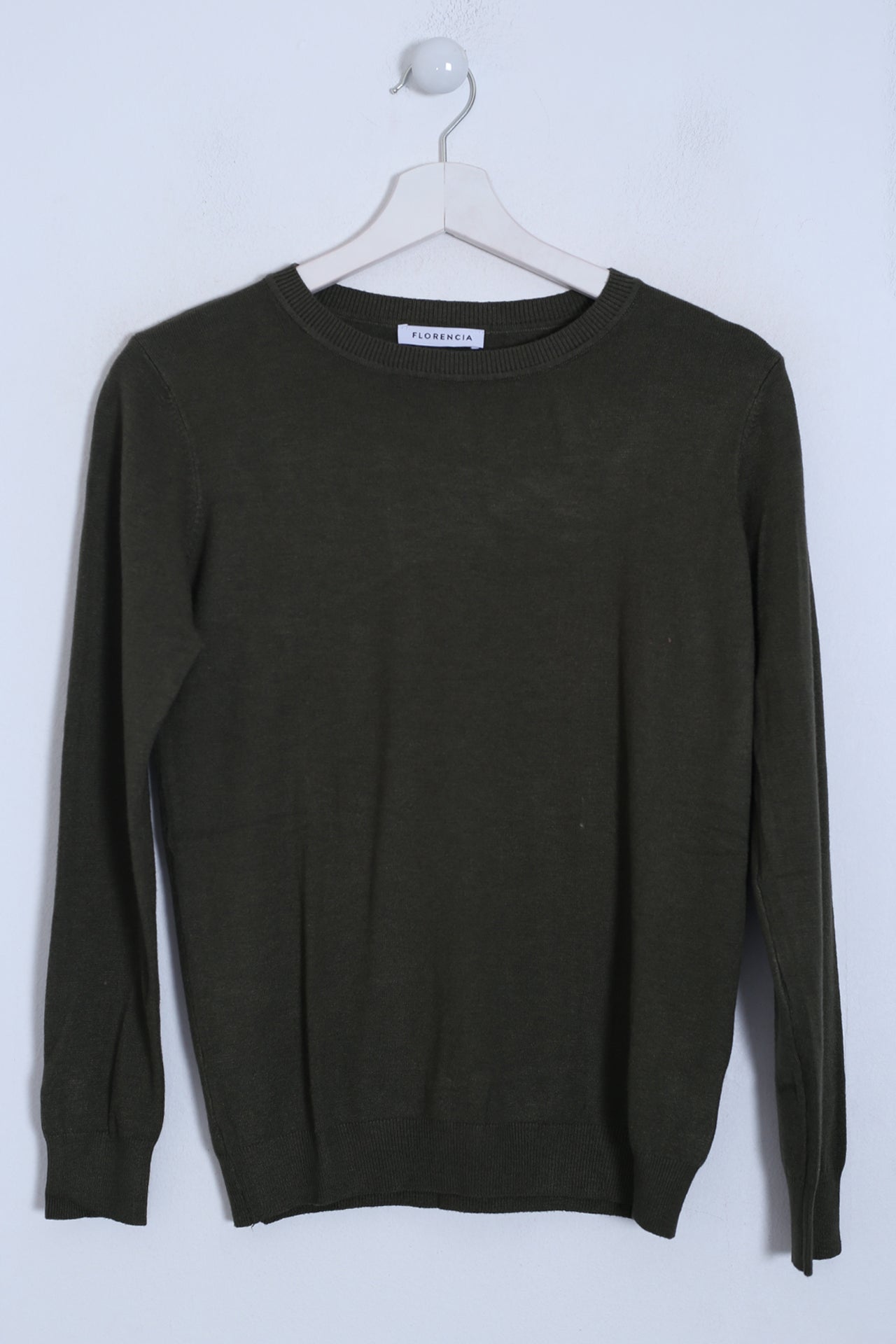 Jersey básico cuello redondo