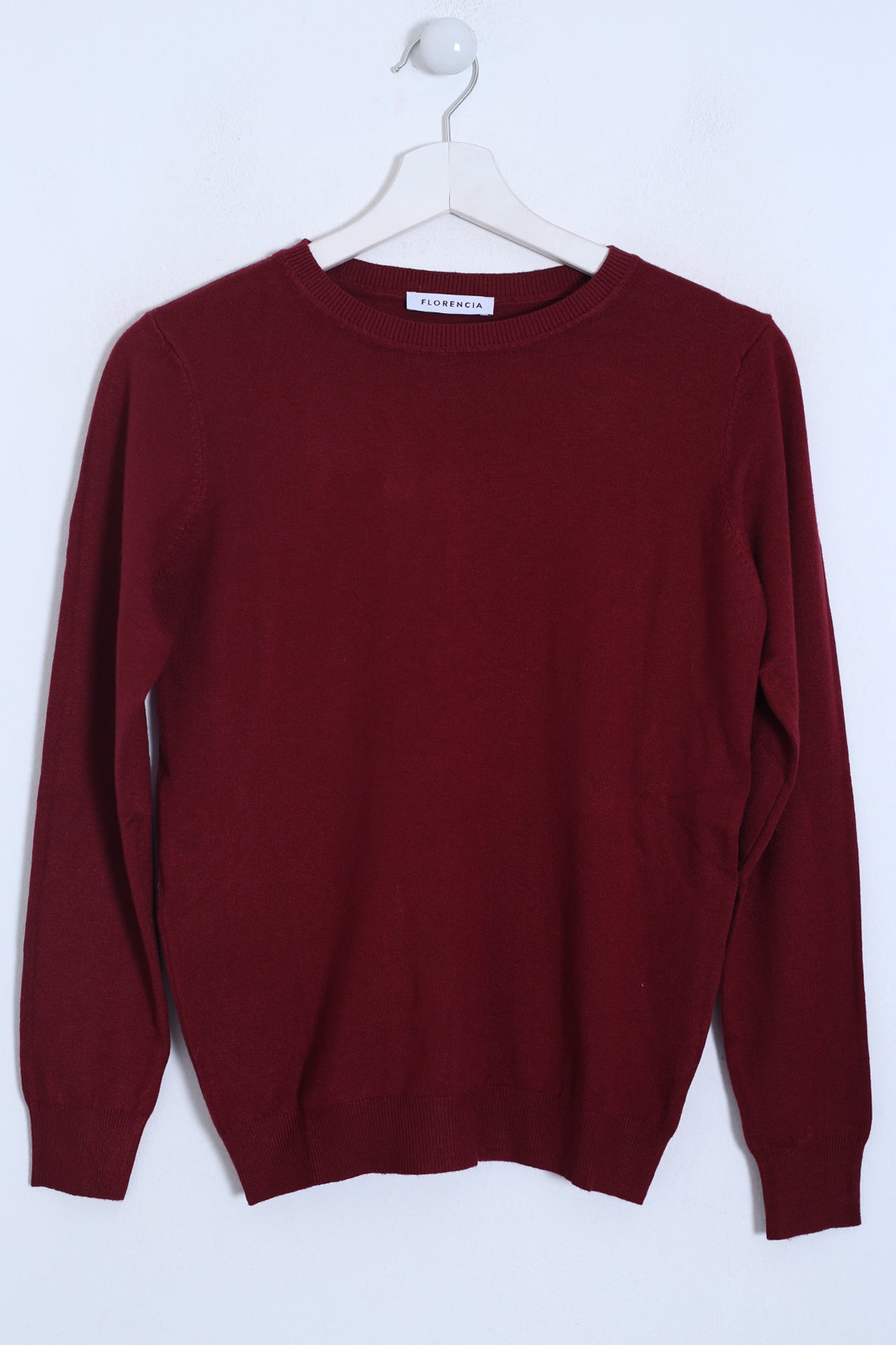 Jersey básico cuello redondo