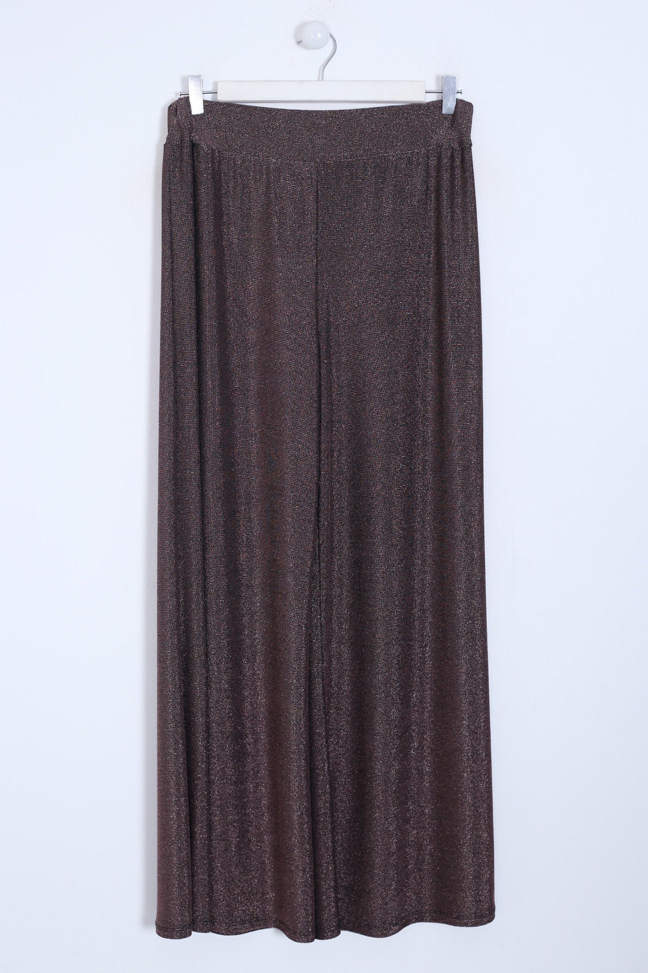 Pantalones lurex palazzo