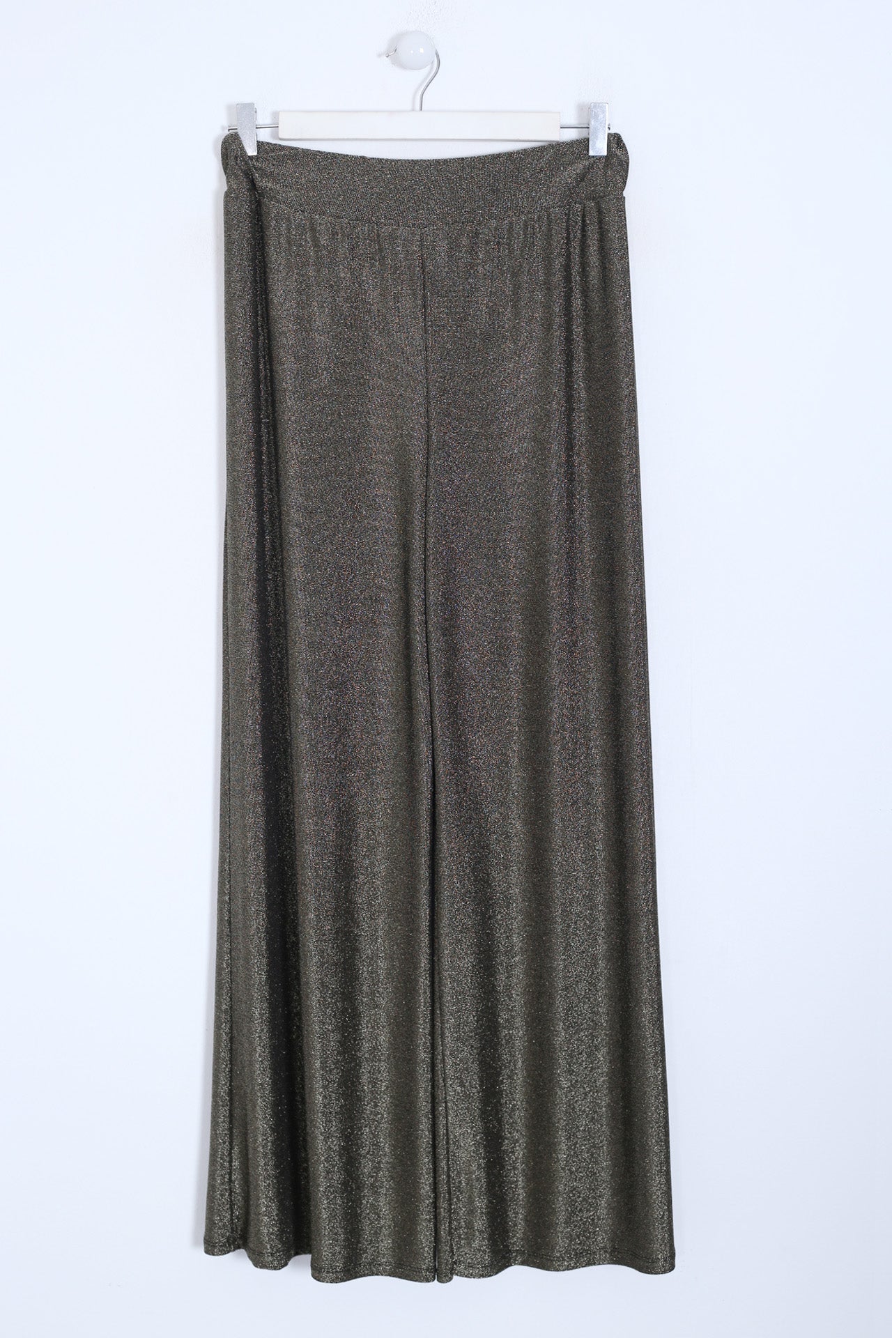 Pantalones lurex palazzo