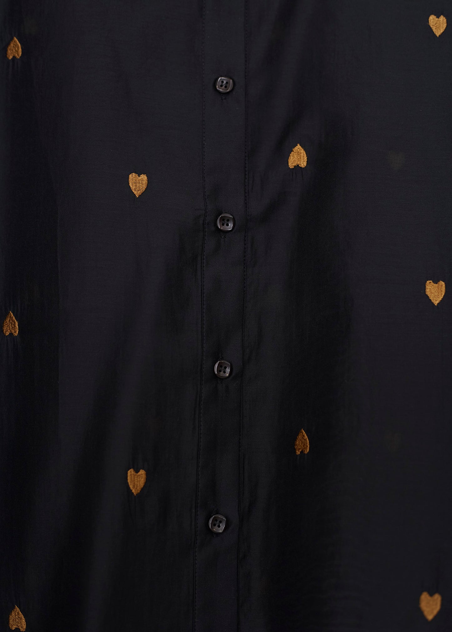 Heart organza shirt