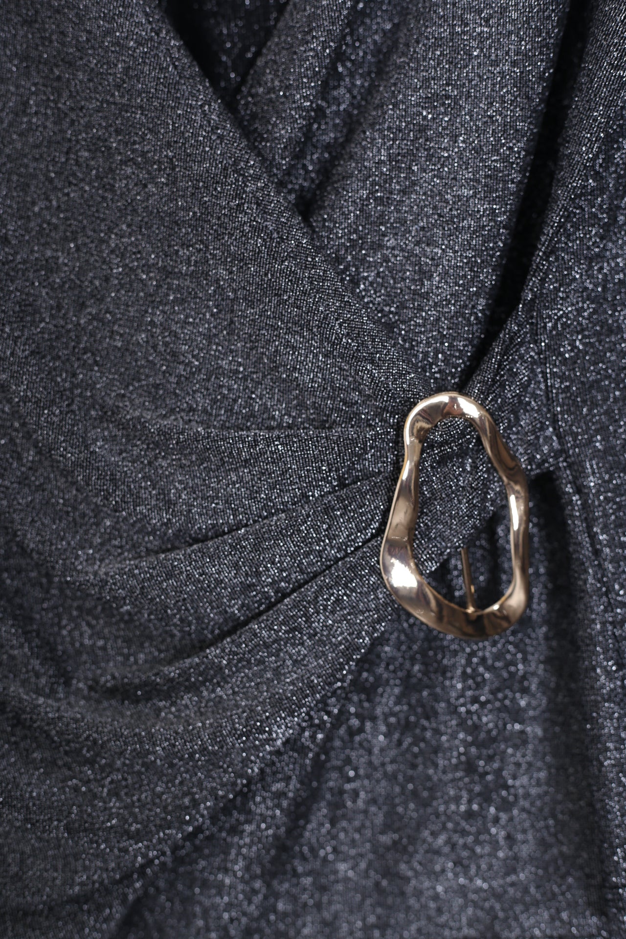 Camiseta lurex hebilla