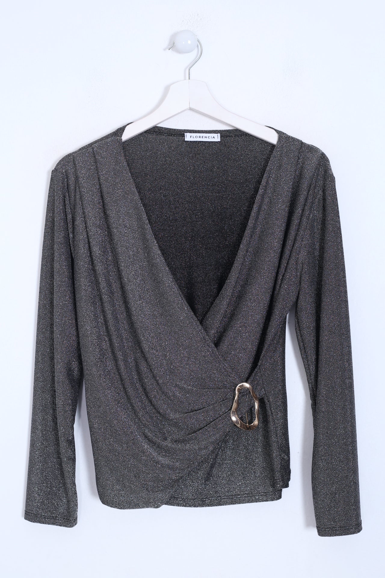 Camiseta lurex hebilla