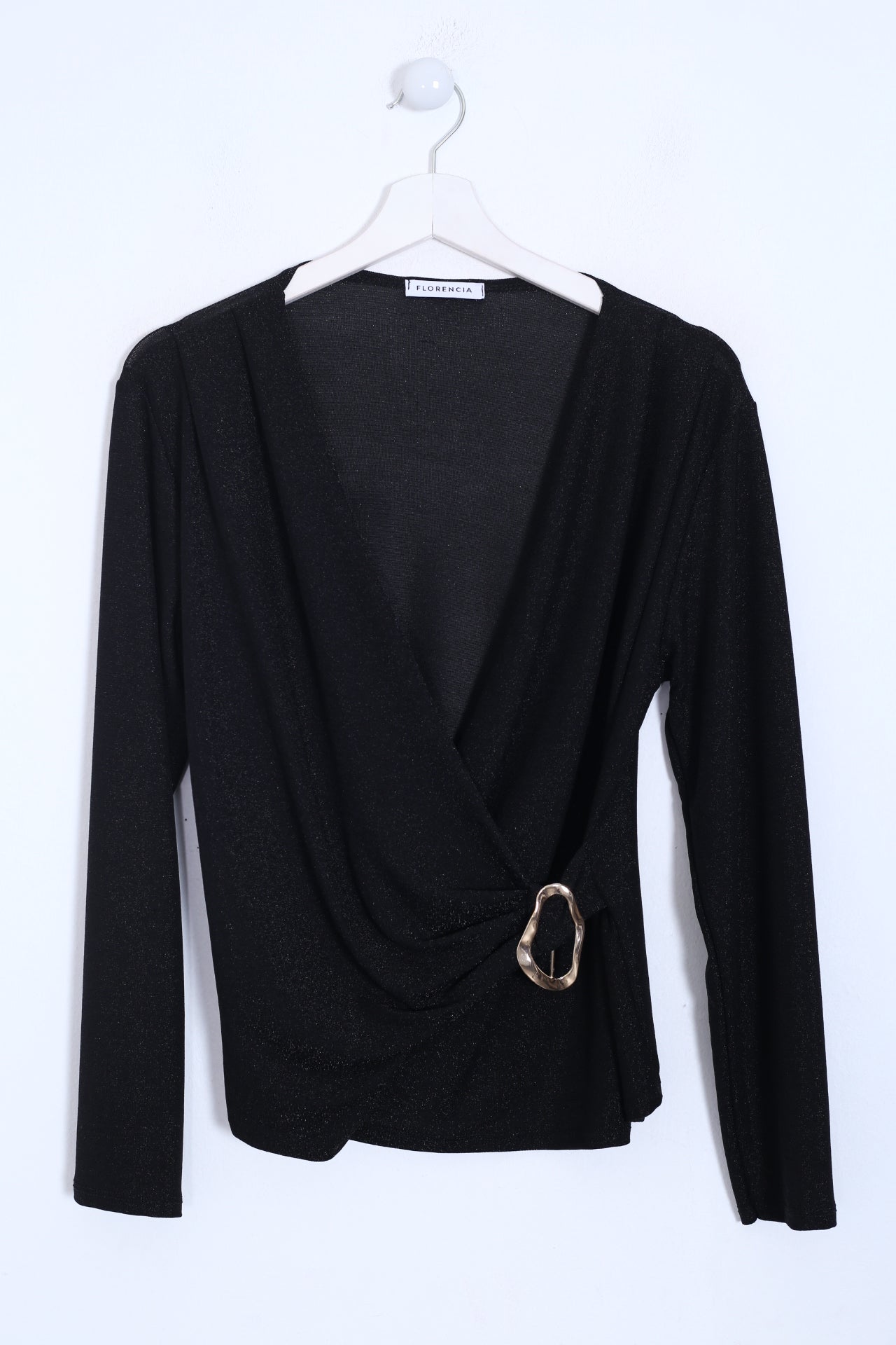 Camiseta lurex hebilla