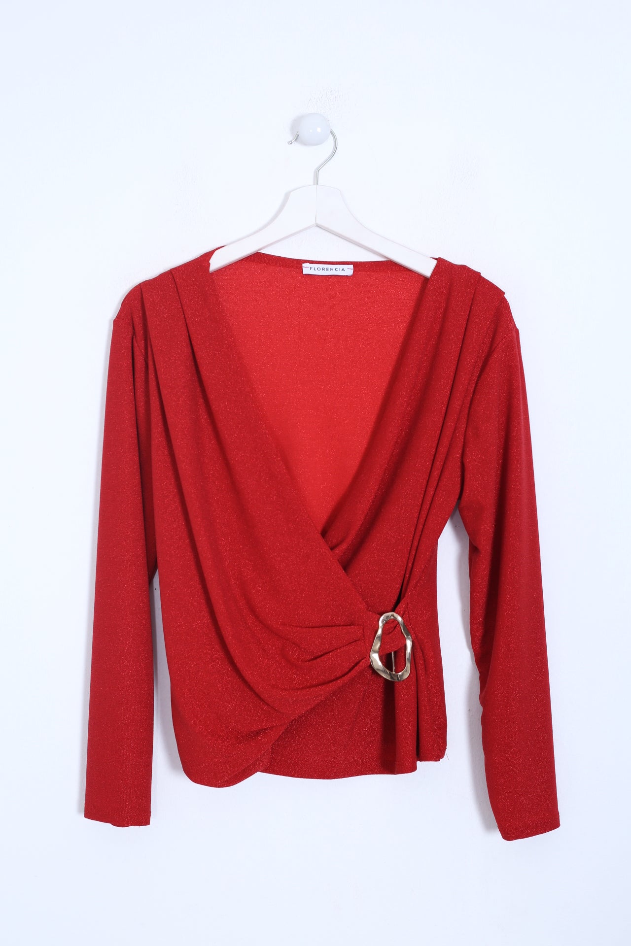 Camiseta lurex hebilla