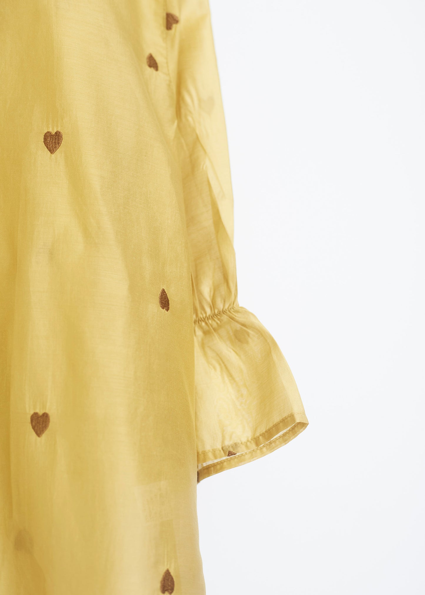 Heart organza shirt