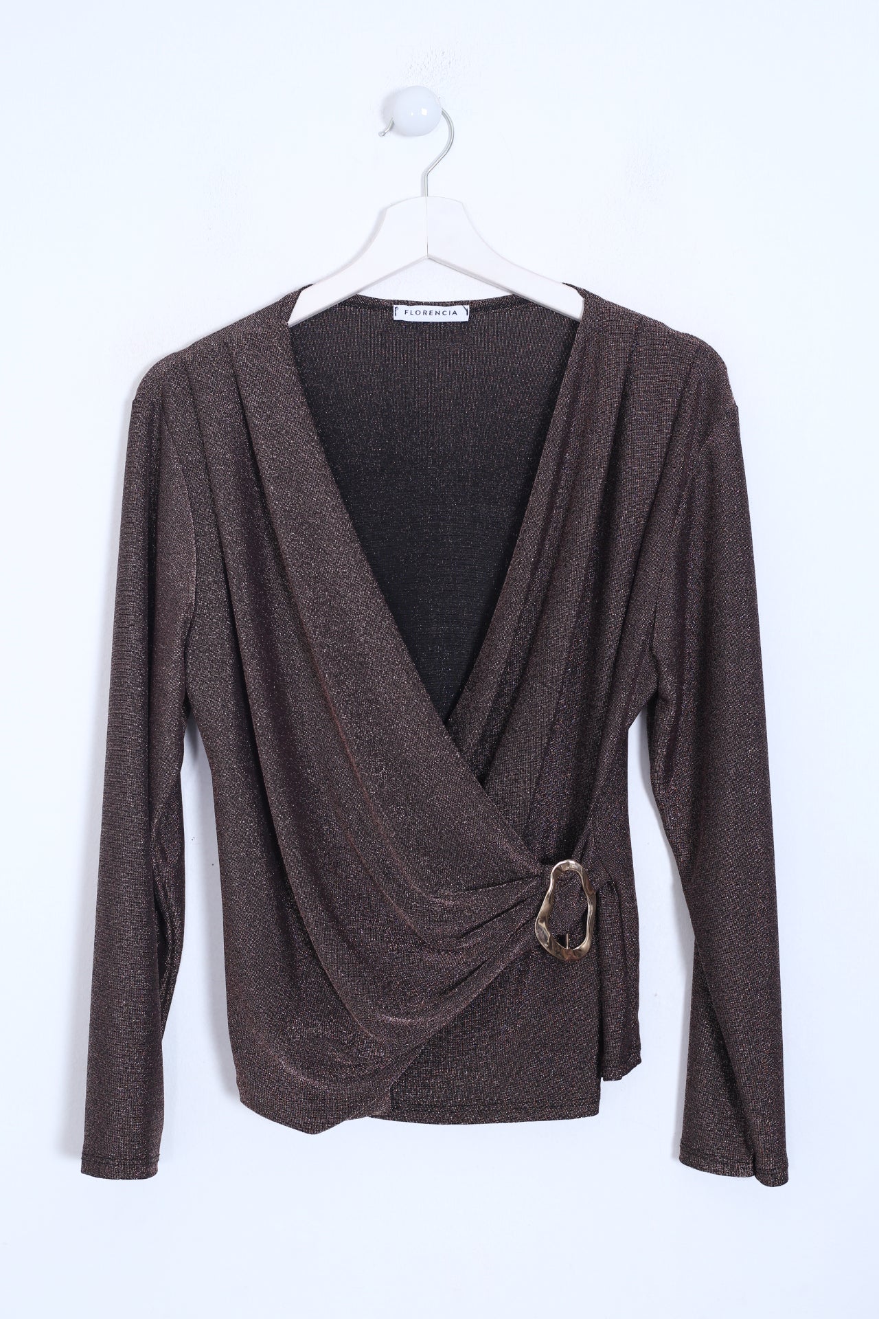 Camiseta lurex hebilla