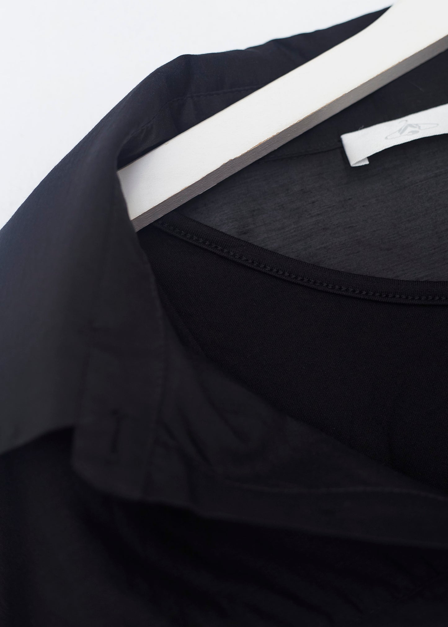 Organza shirt-top
