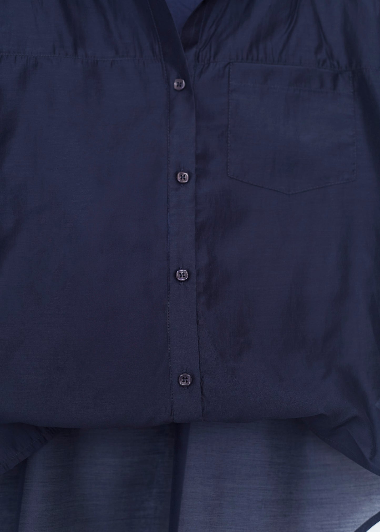 Organza shirt-top