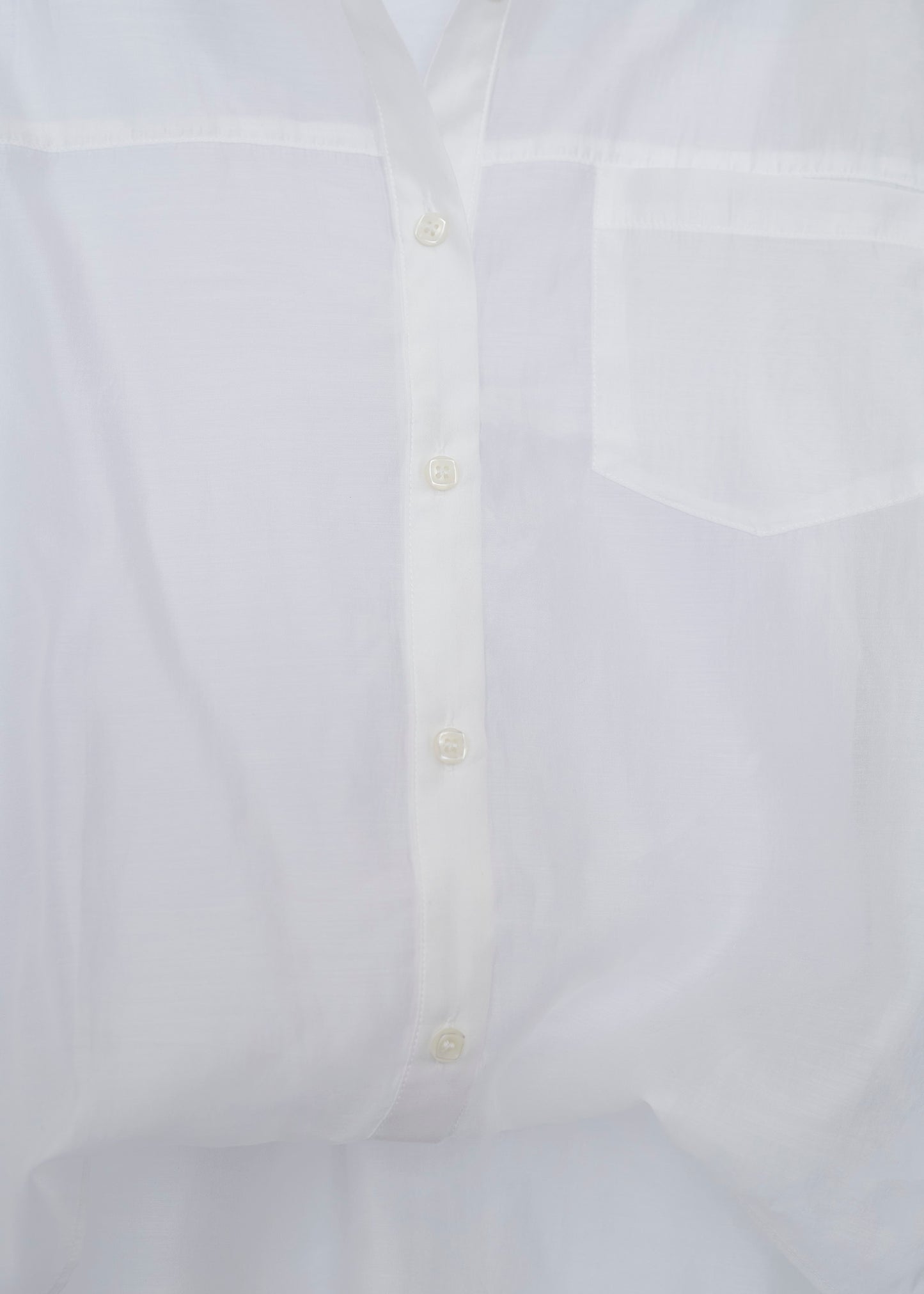Organza shirt-top