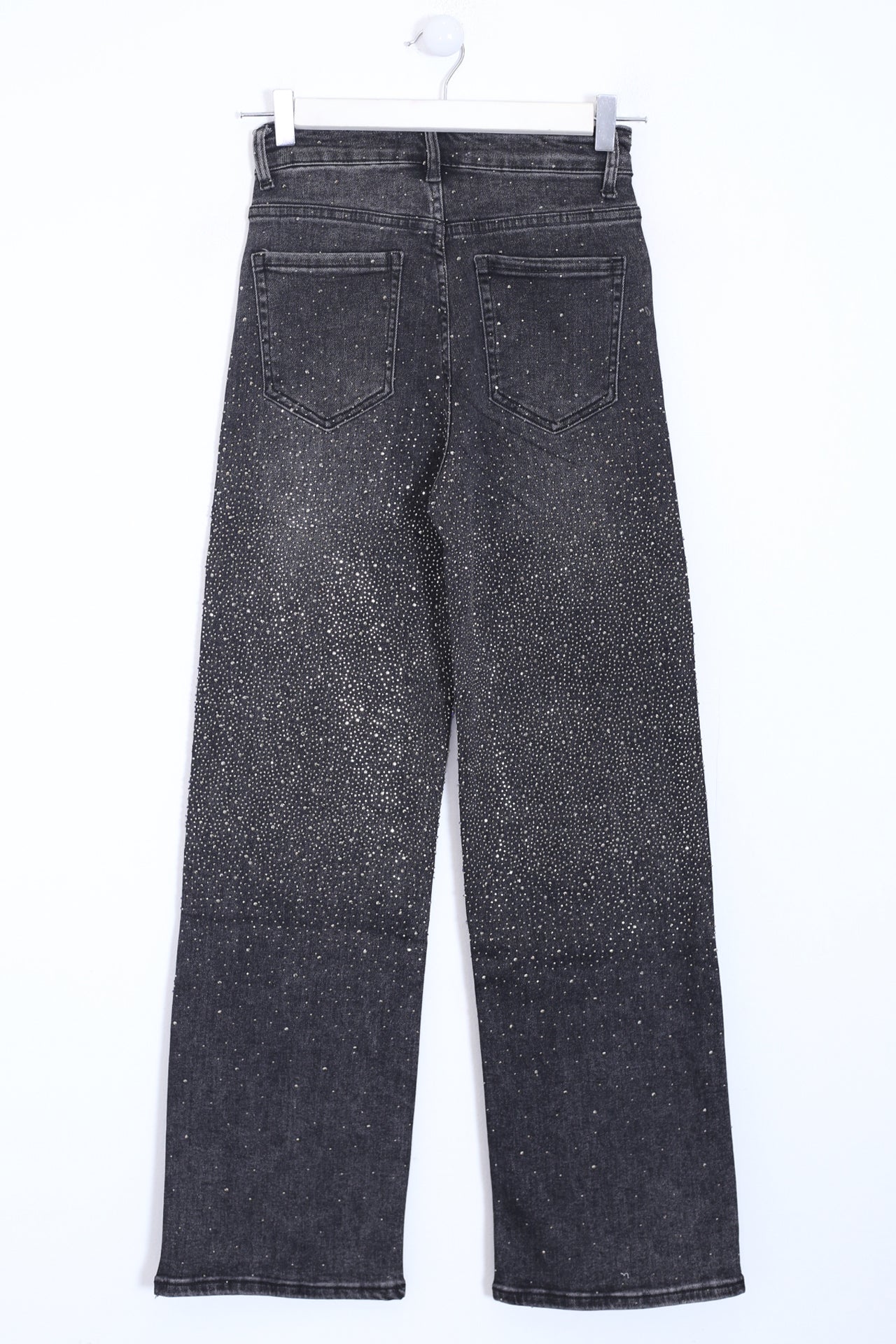 Jeans brillantes rectos