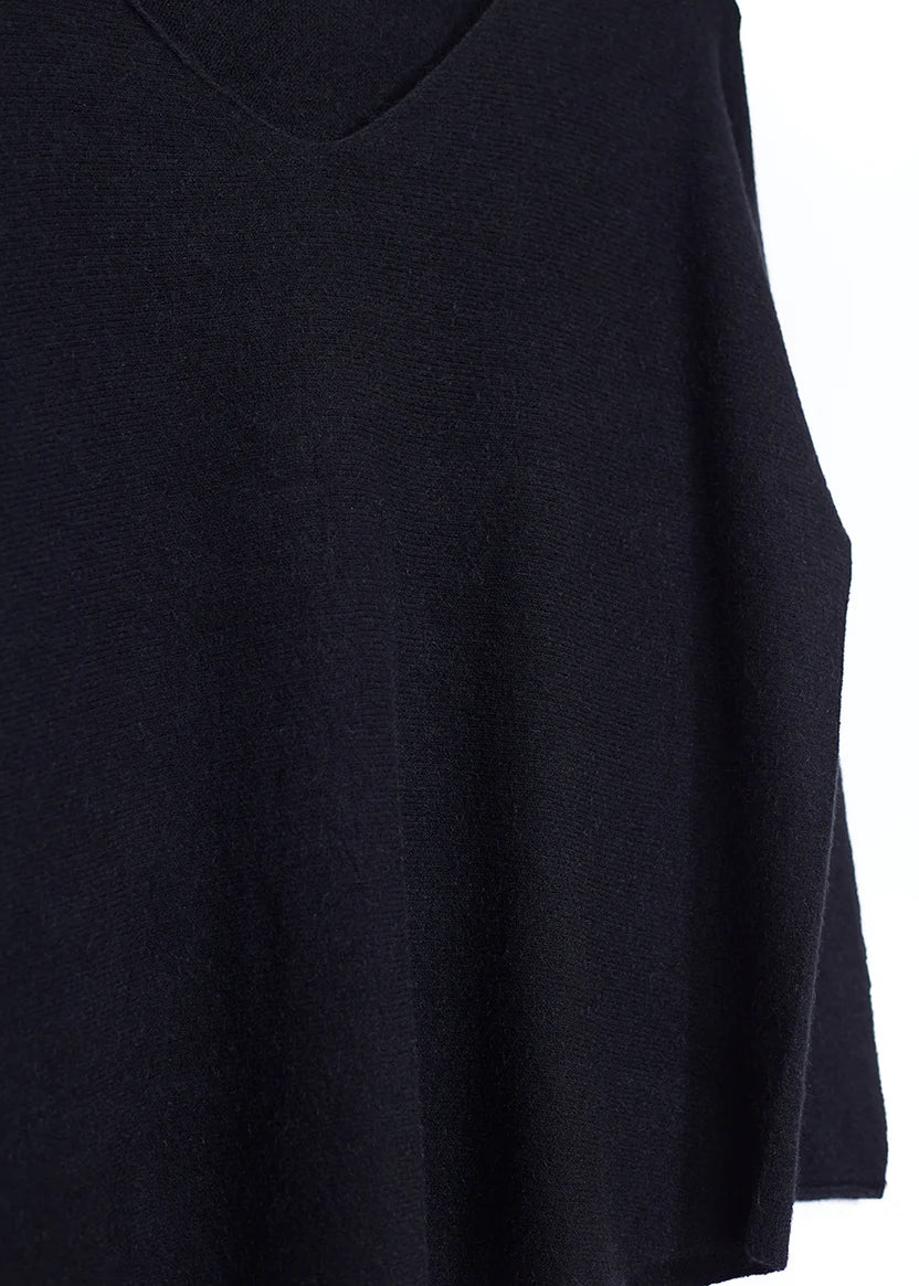 Jersey sin costuras cuello punta