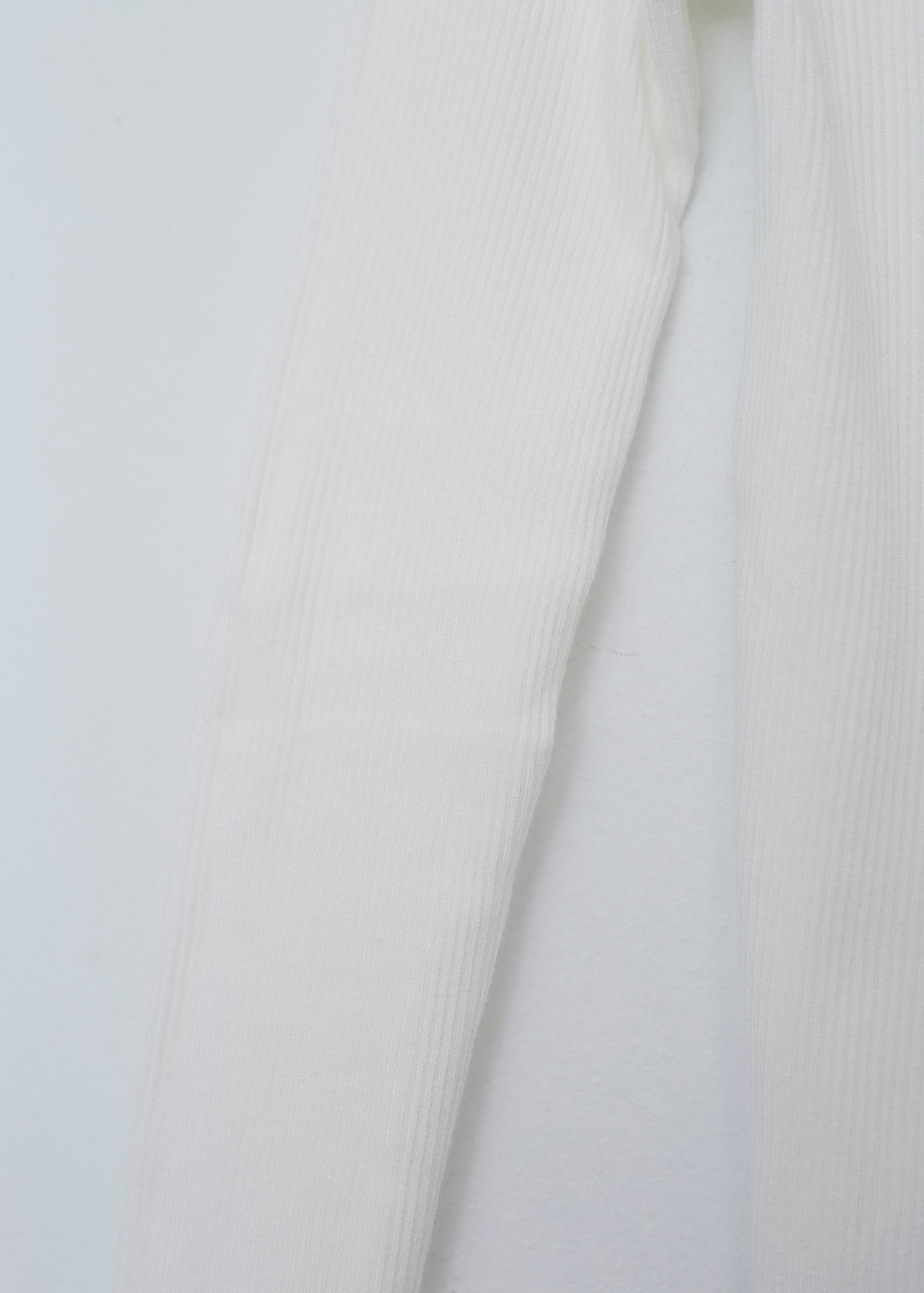 Ribbed turtleneck sweater