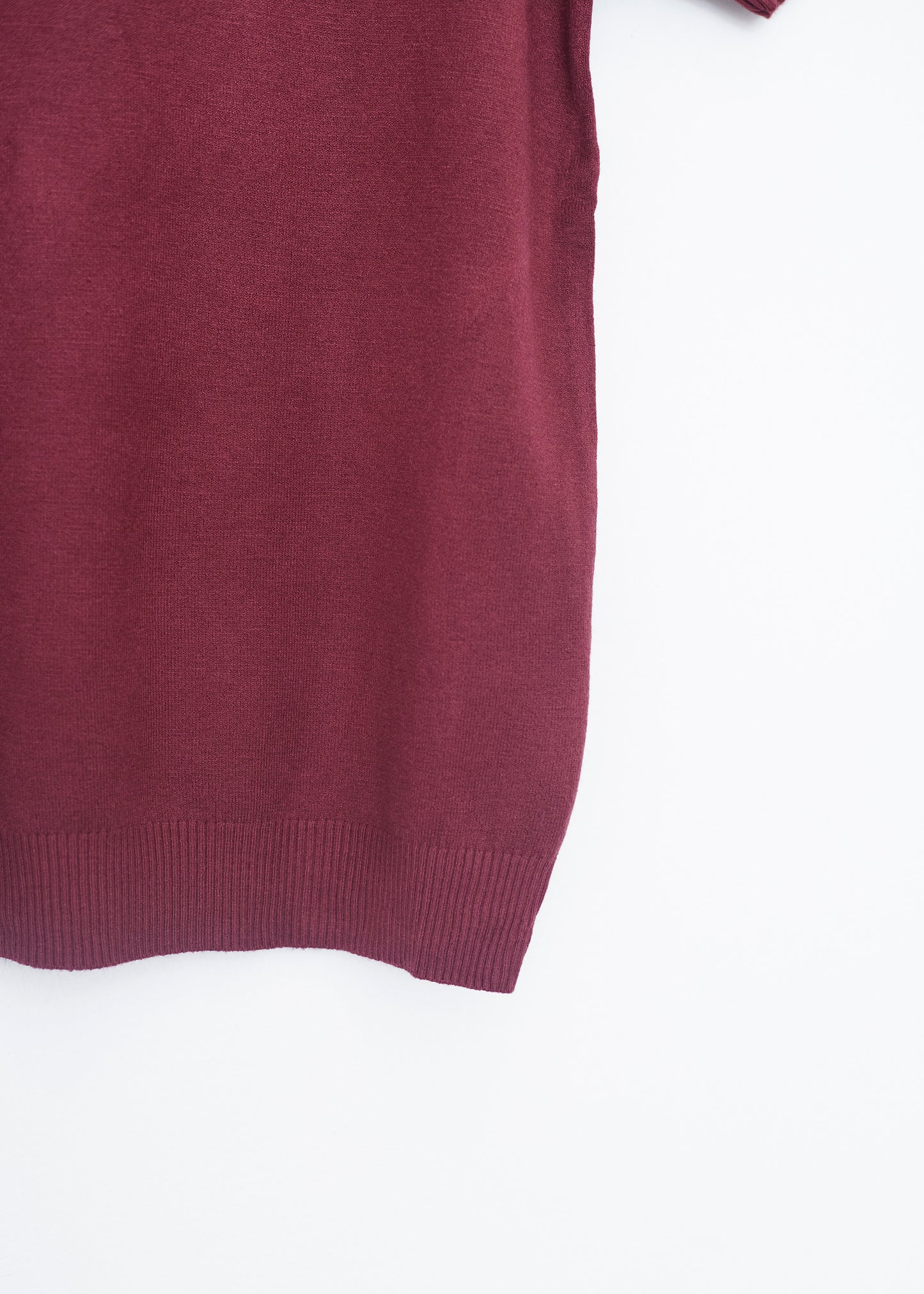 Jersey cuello alto manga corta