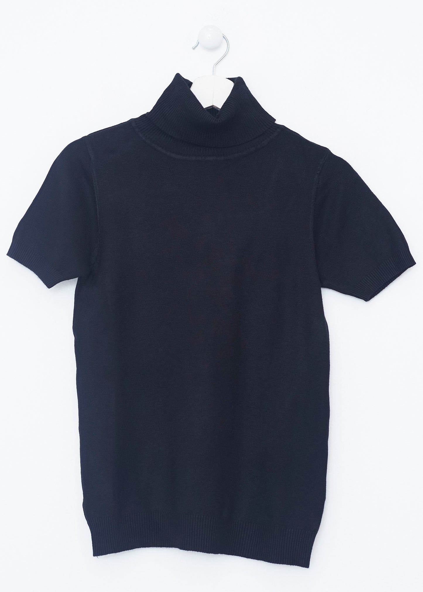 Jersey cuello alto manga corta