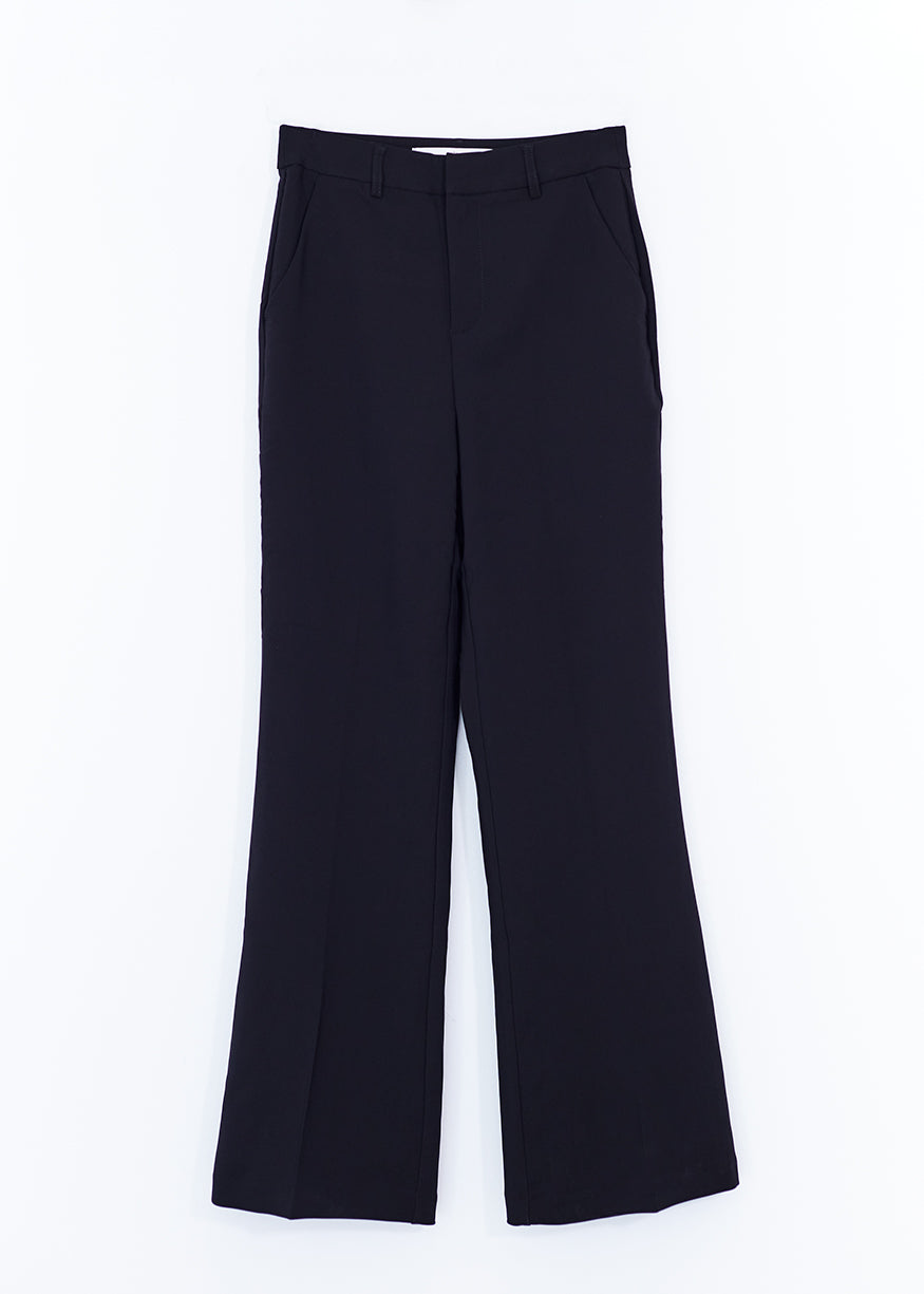 Wide flare tailored pants