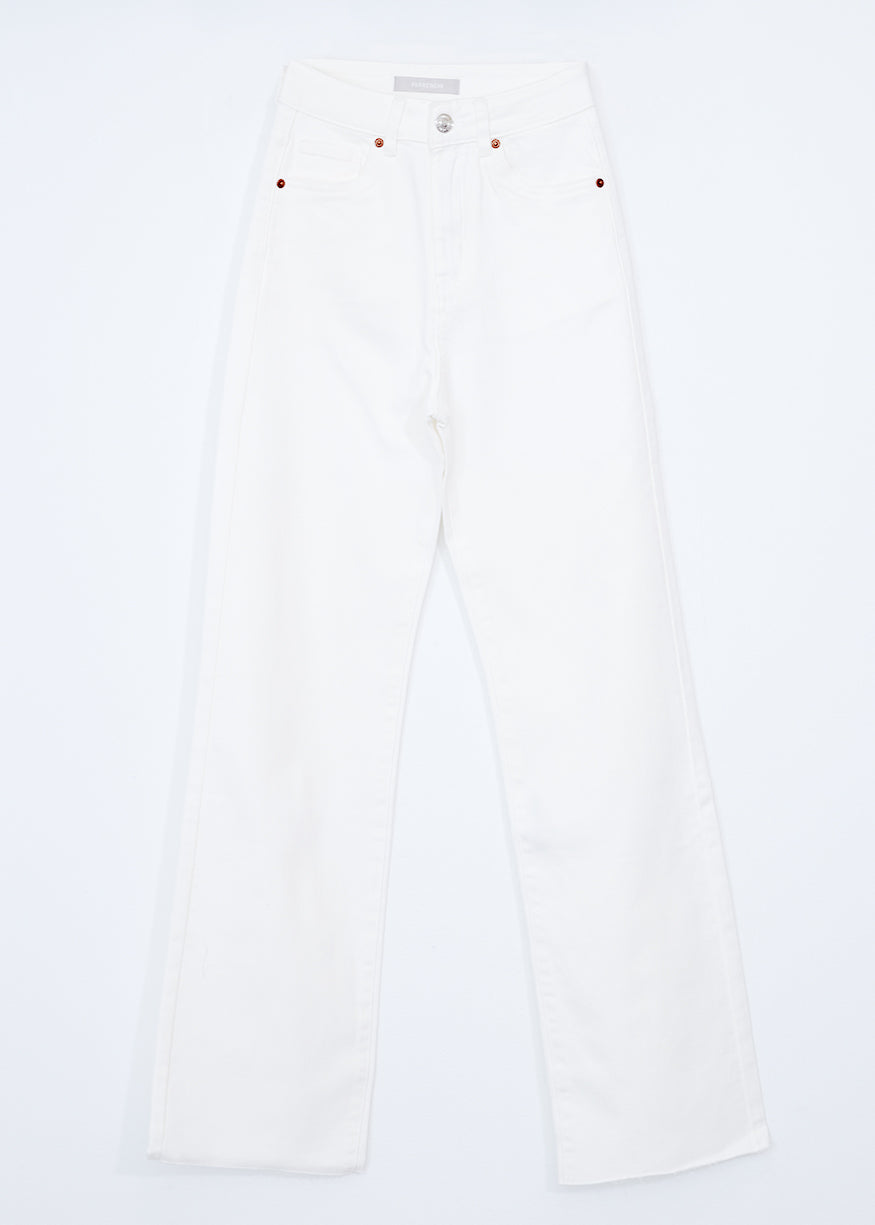 Wide leg jeans