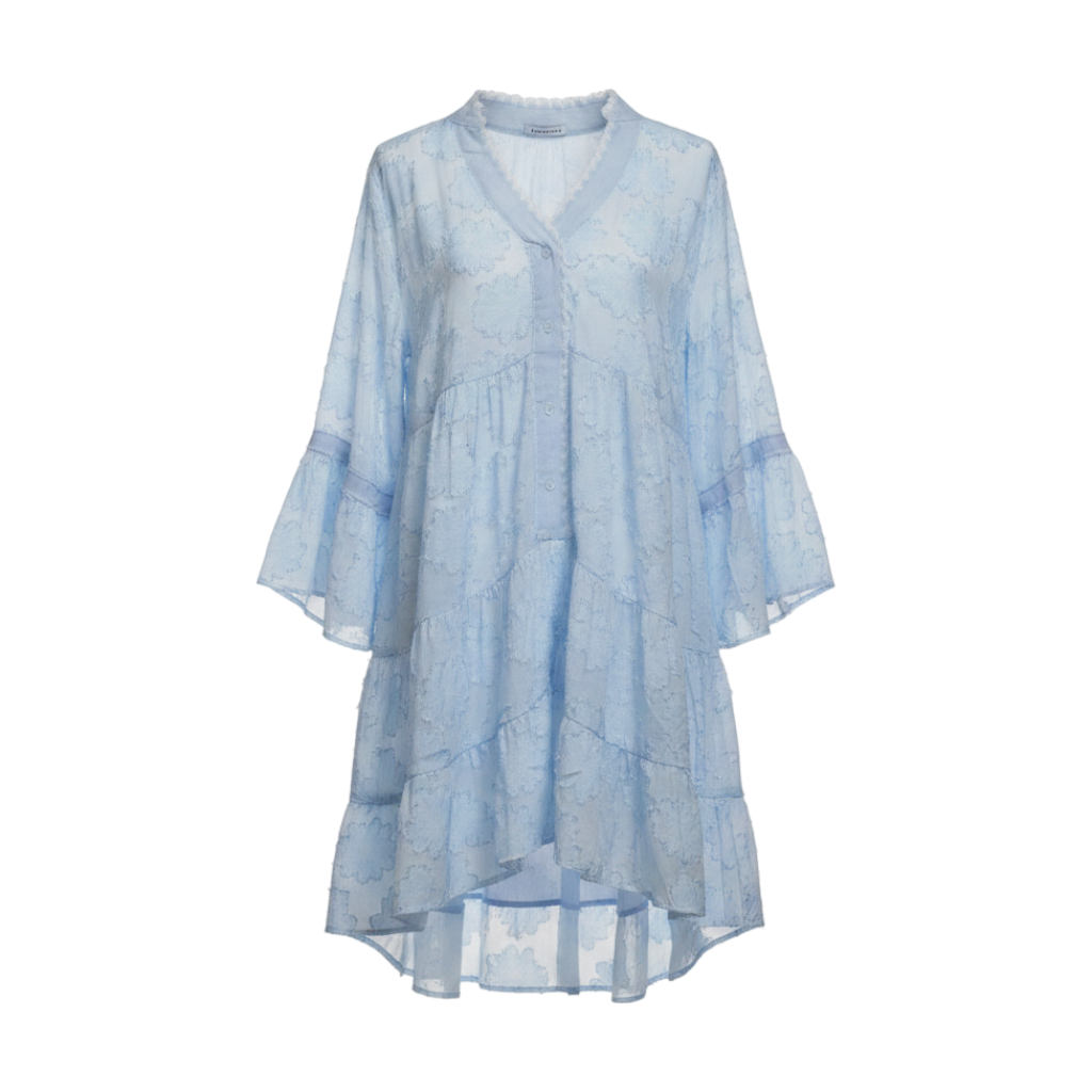 Vestido devoré corto