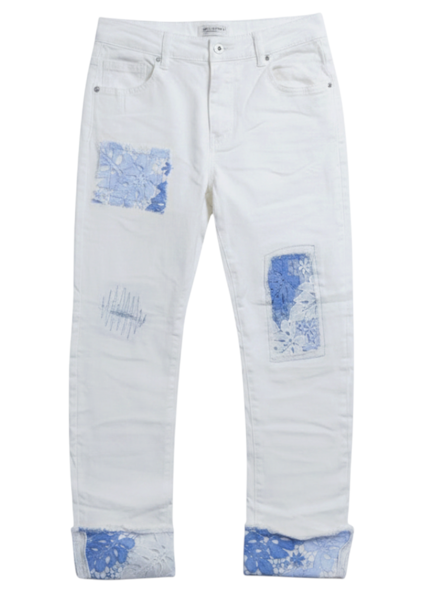 Jeans recuadros
