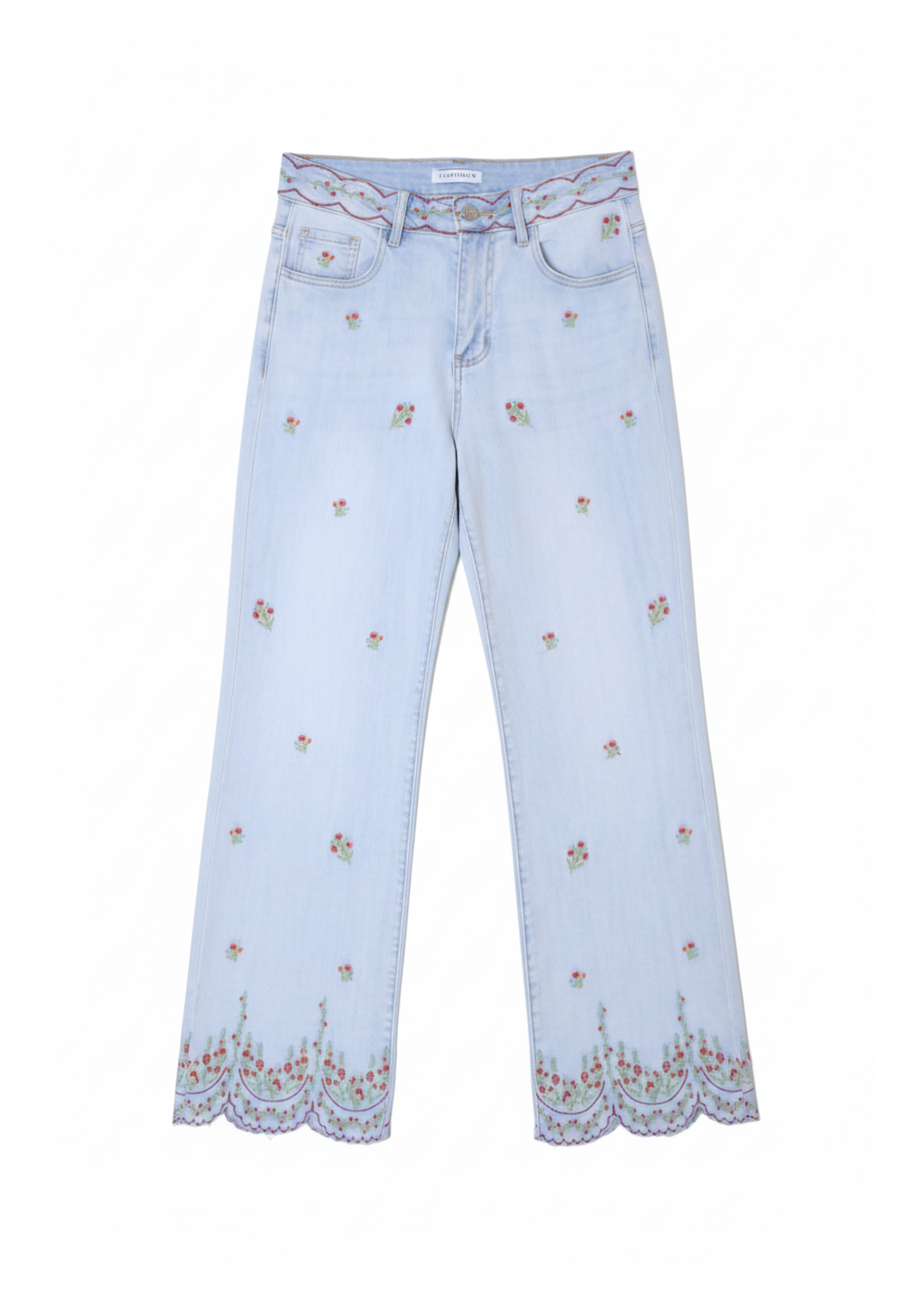 Jeans bordados