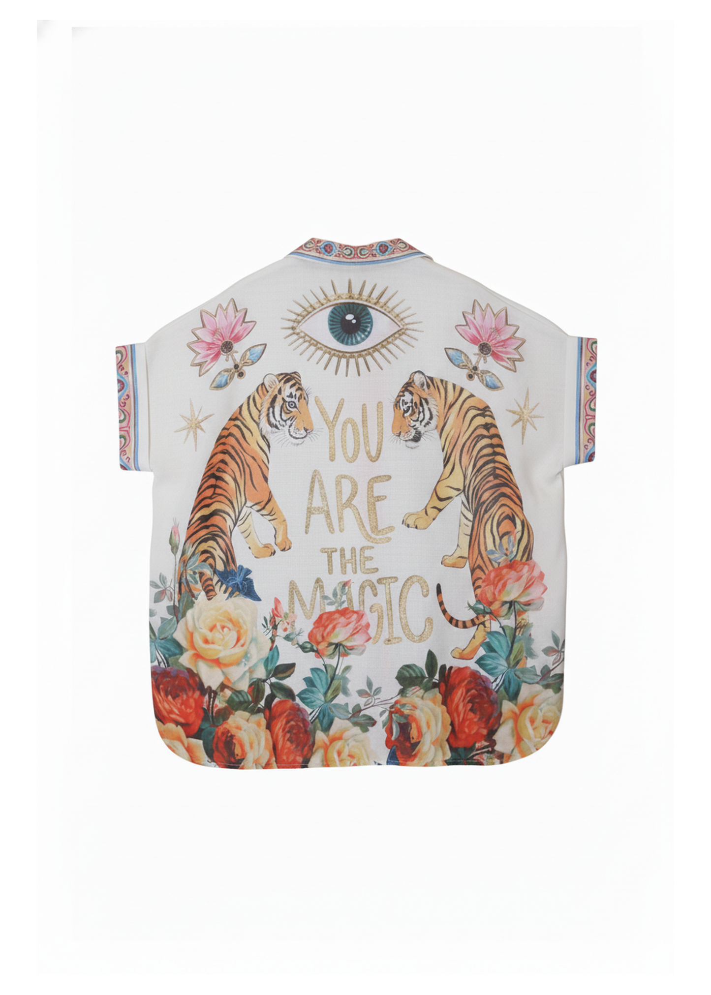 Camisa oversize estampada