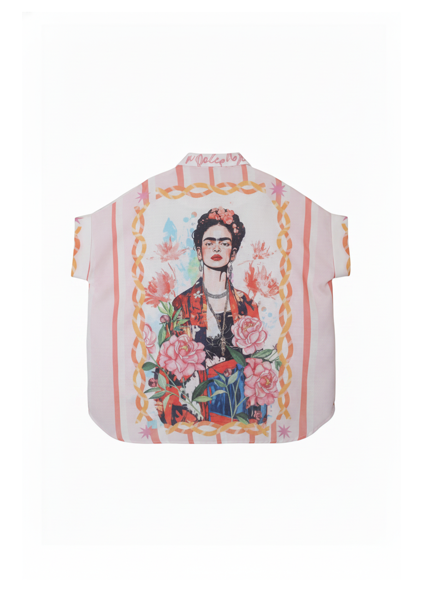 Camisa oversize estampada