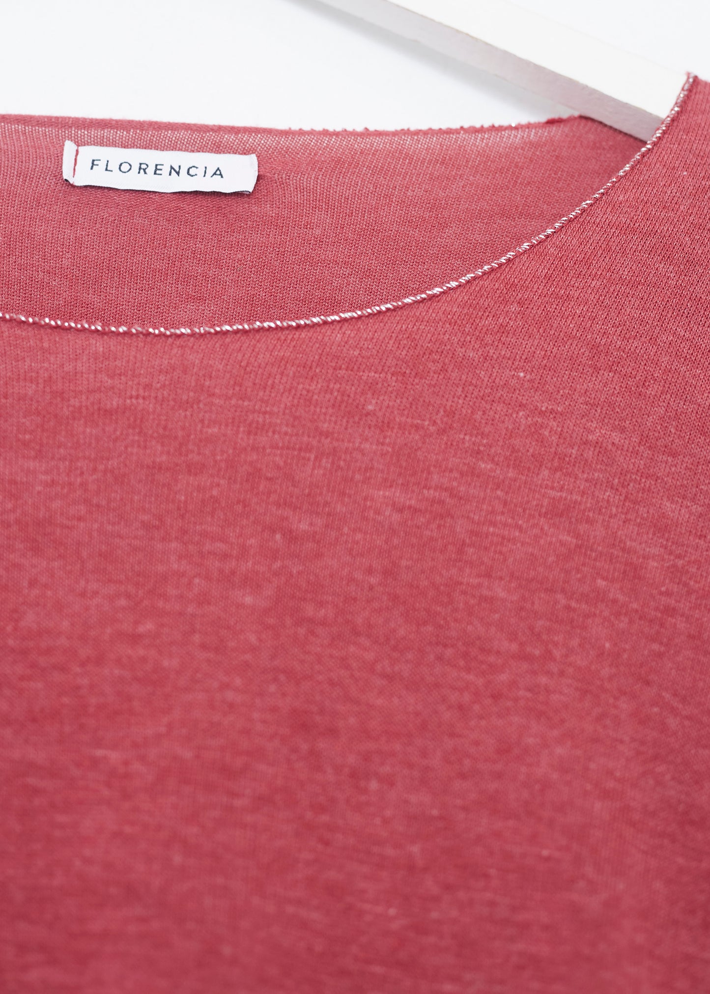 Silver round neck t-shirt