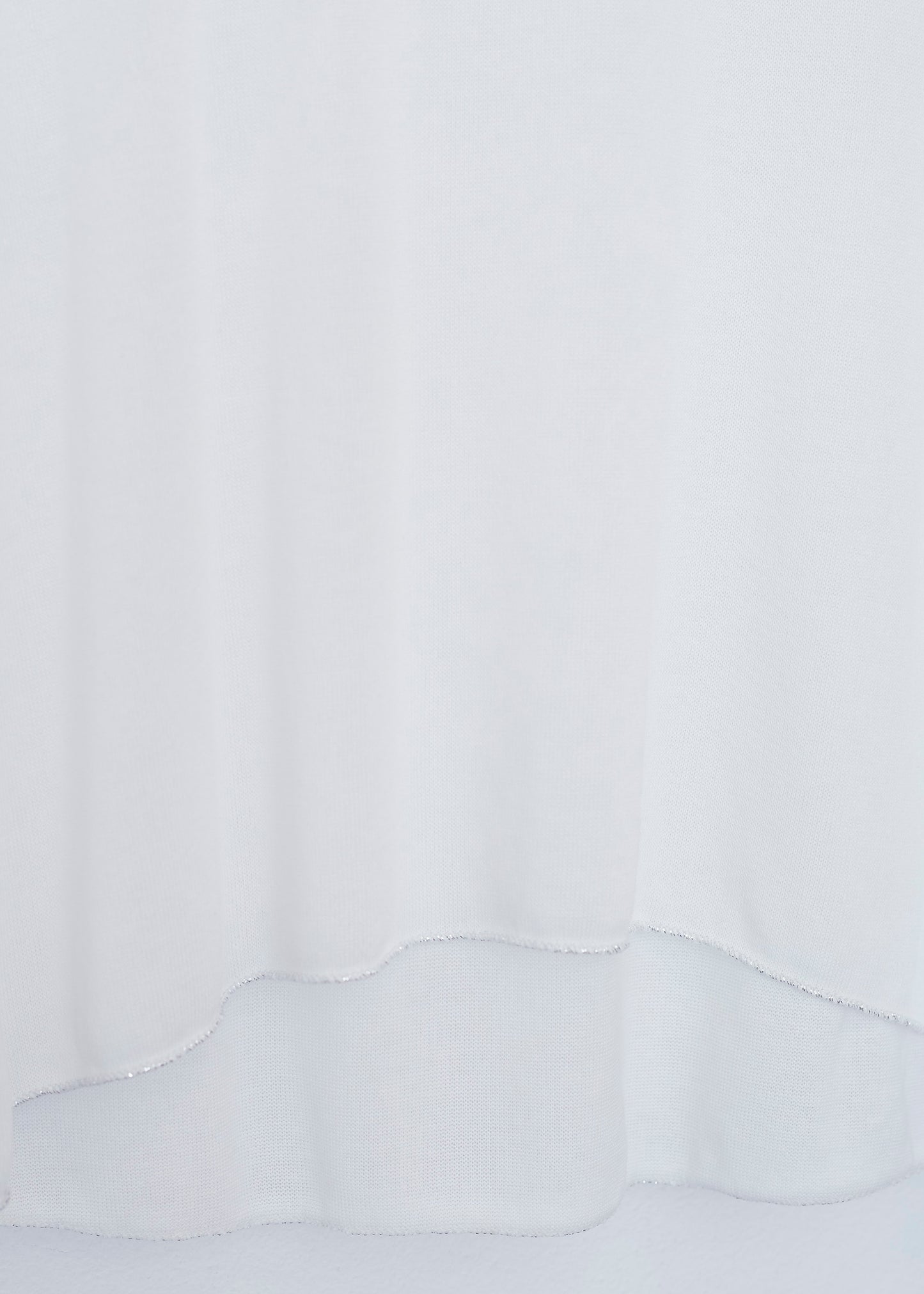 Silver round neck t-shirt