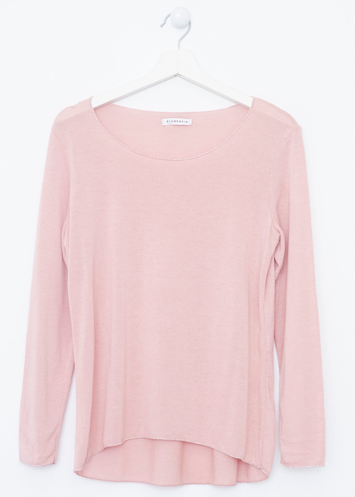 Silver round neck t-shirt