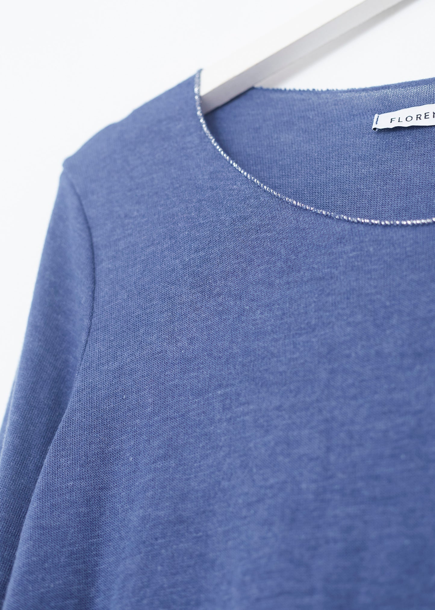 Silver round neck t-shirt
