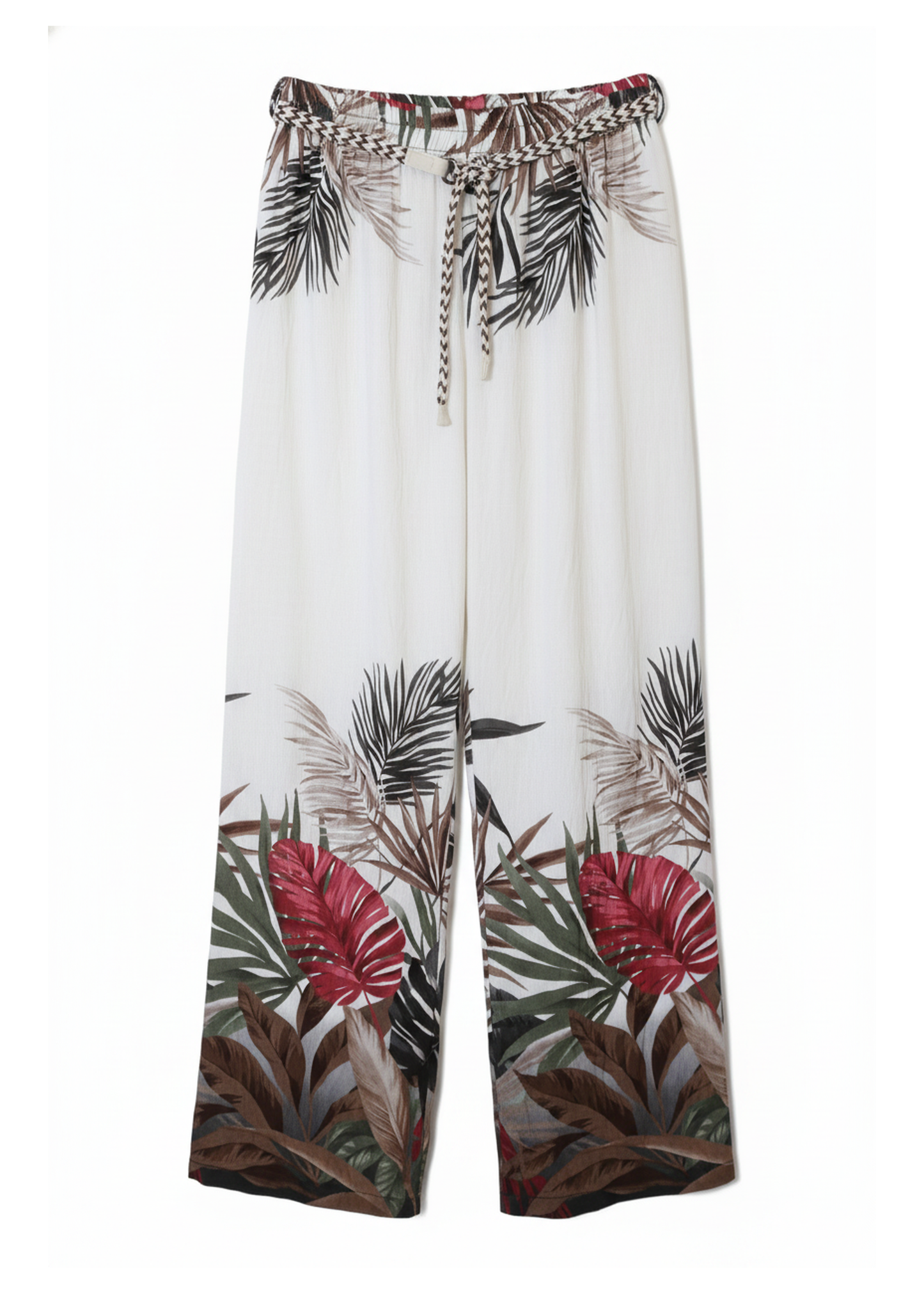 Pantalones estampados palazzo
