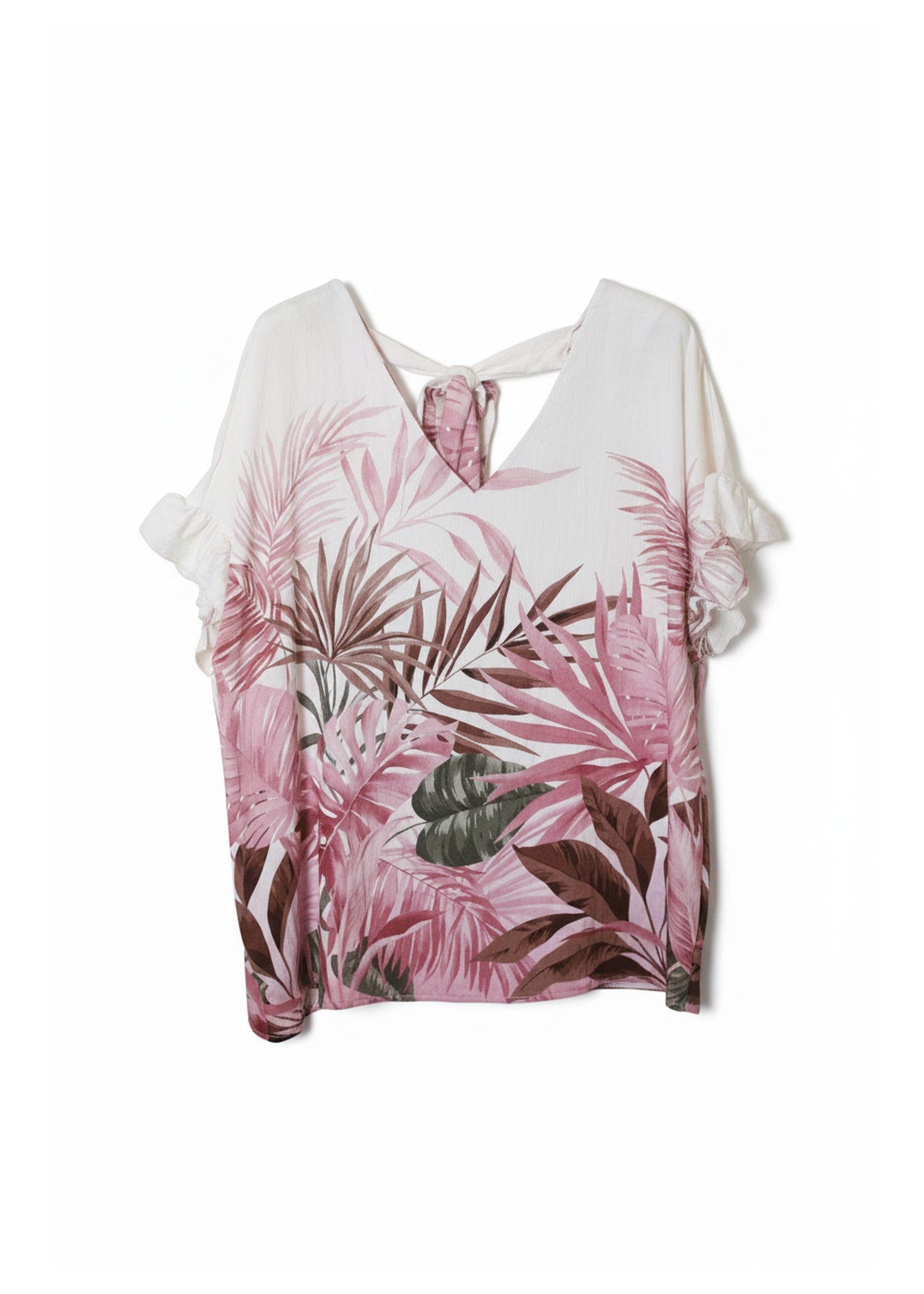 Blusa estampada lazo