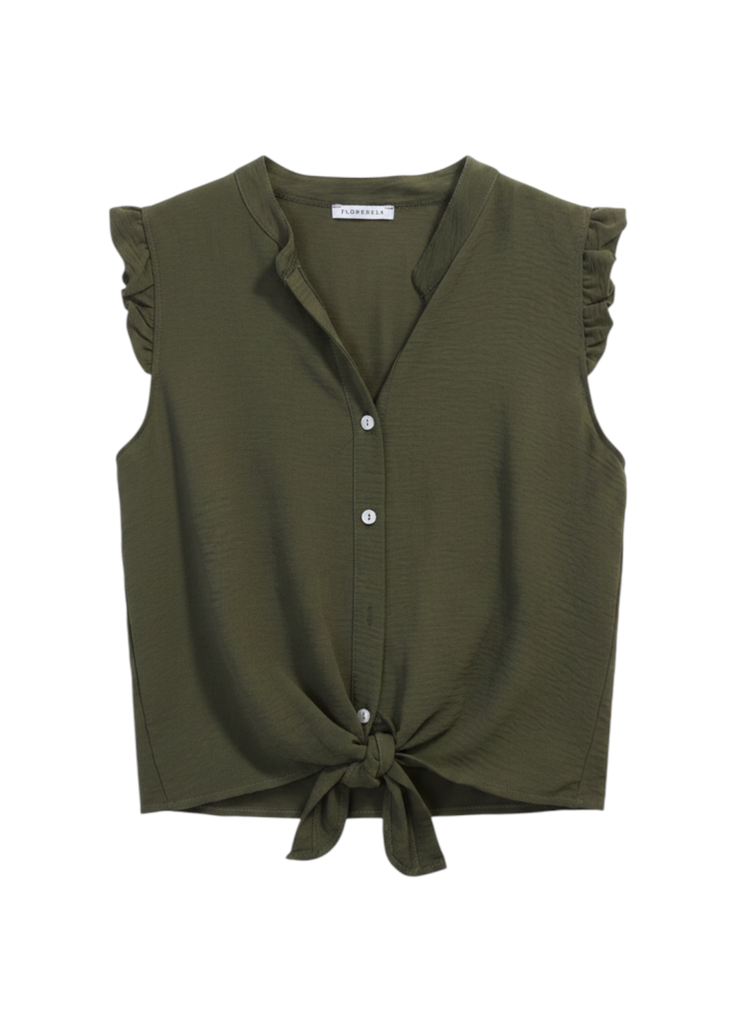 Blusa volante fluida