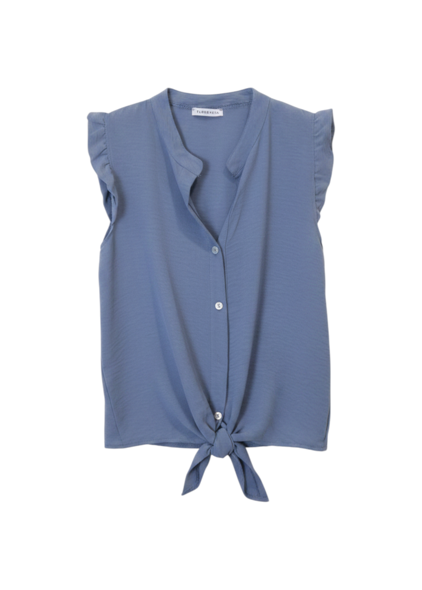 Blusa volante fluida