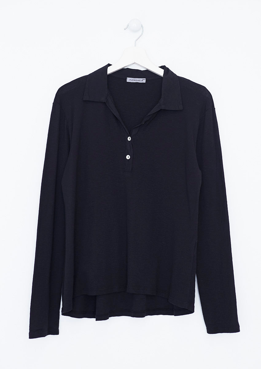 Double texture polo